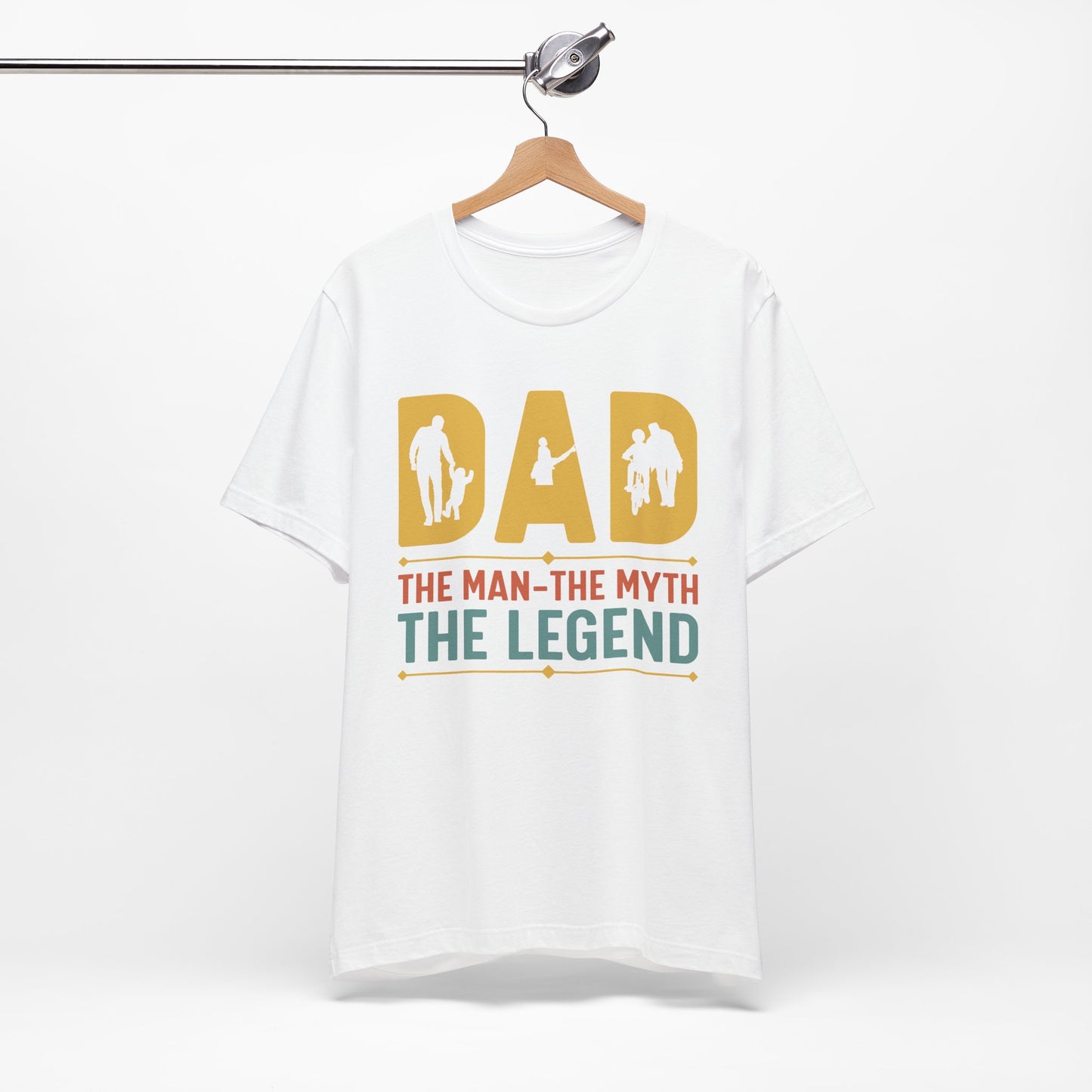 Dad, The Man, The Myth, The Legend - Unisex Jersey Short Sleeve Tee