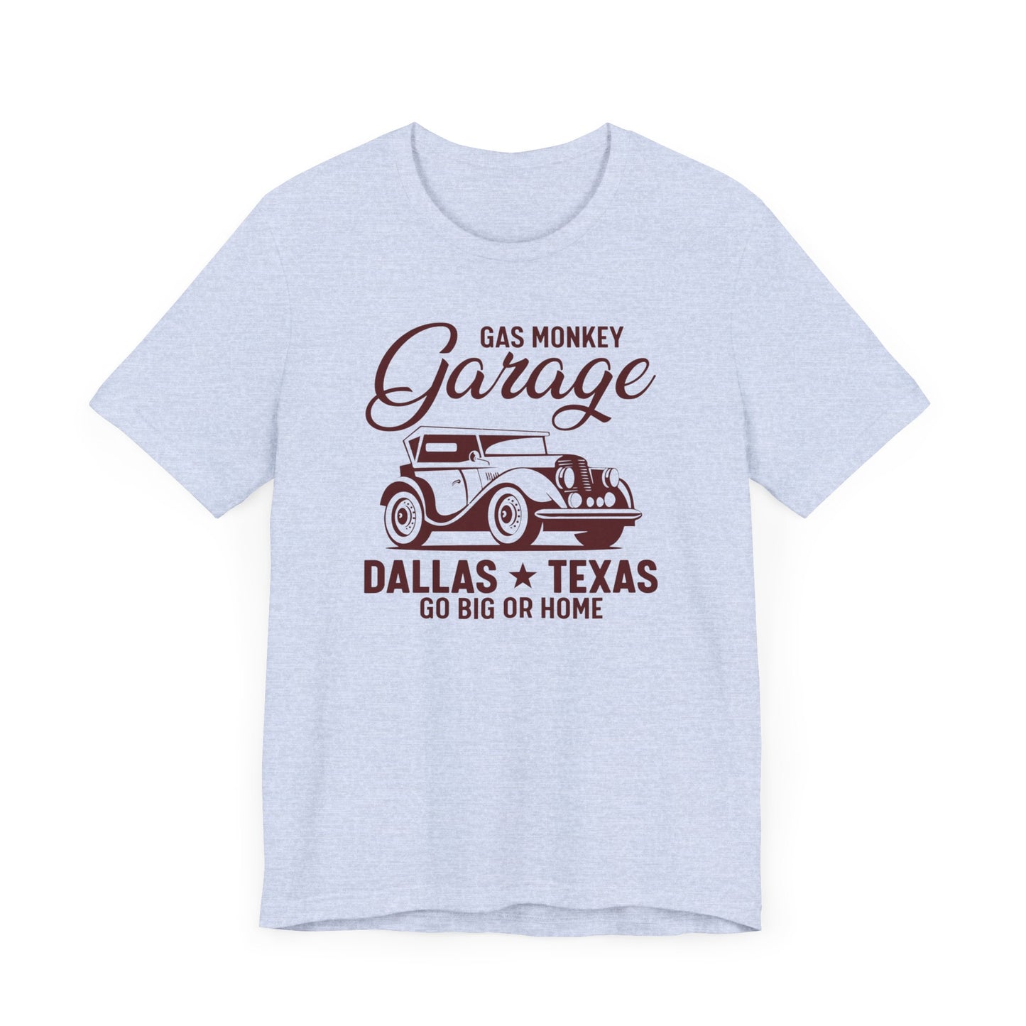 Gas Monkey Garage, Go Big or Home - Unisex Jersey Short Sleeve Tee