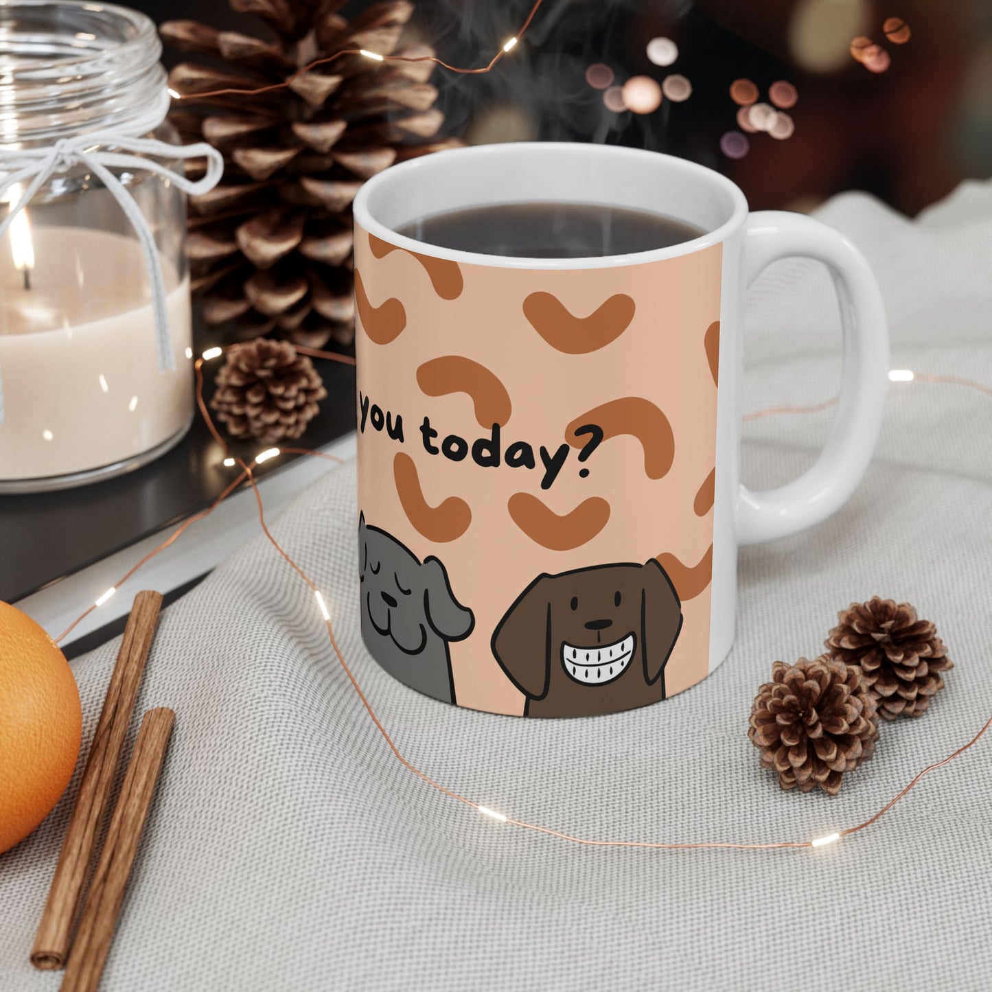 Dogs, What Mood are You Today? - Ceramic Mug, (11oz, 15oz) - 11001