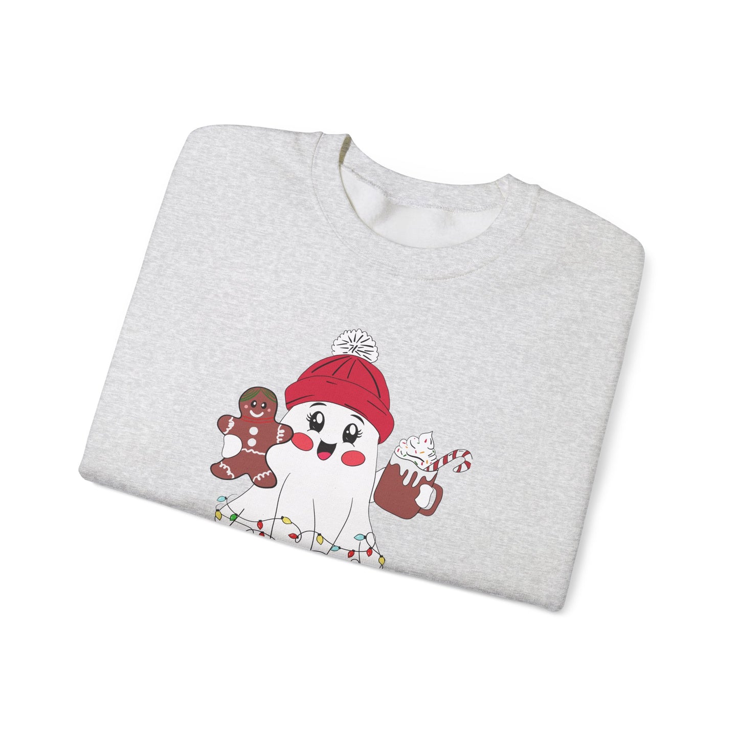 Christmas Ghost - Unisex Heavy Blend™ Crewneck Sweatshirt - 10394