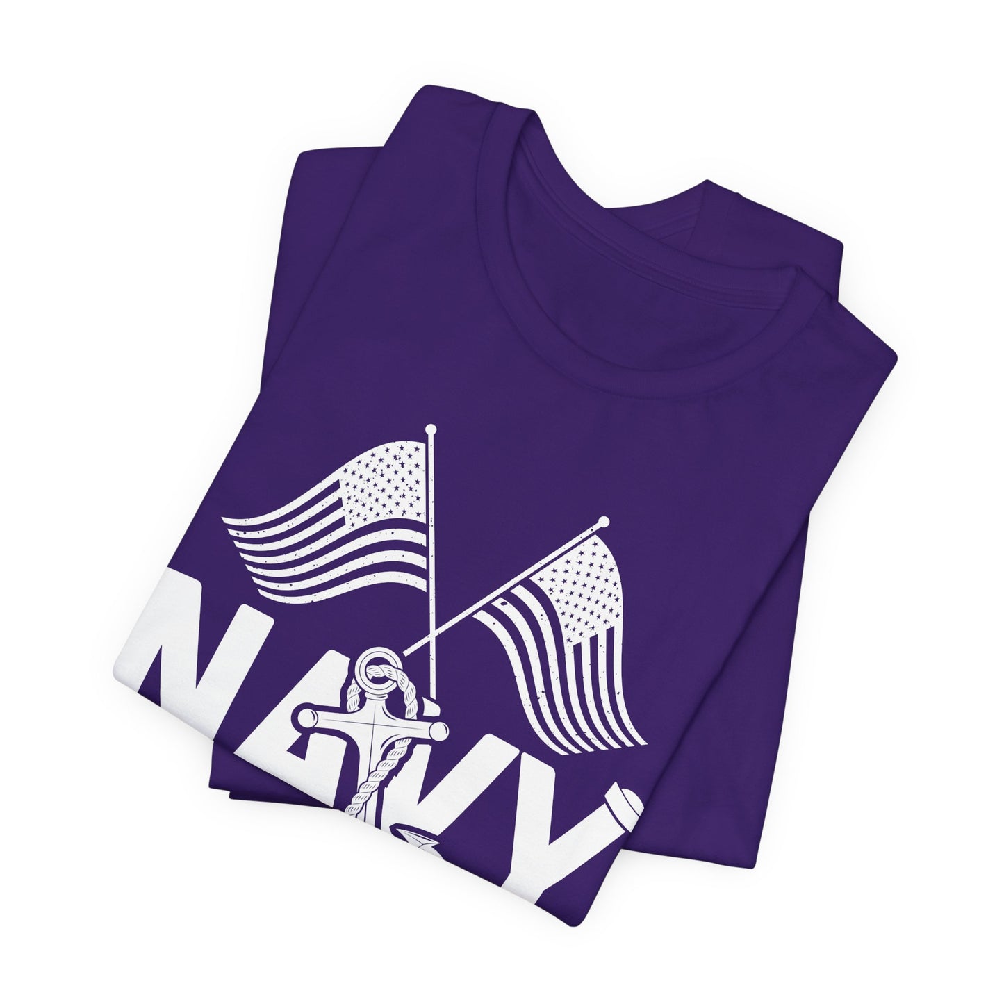 Navy Mom - Unisex Jersey Short Sleeve Tee - 13045