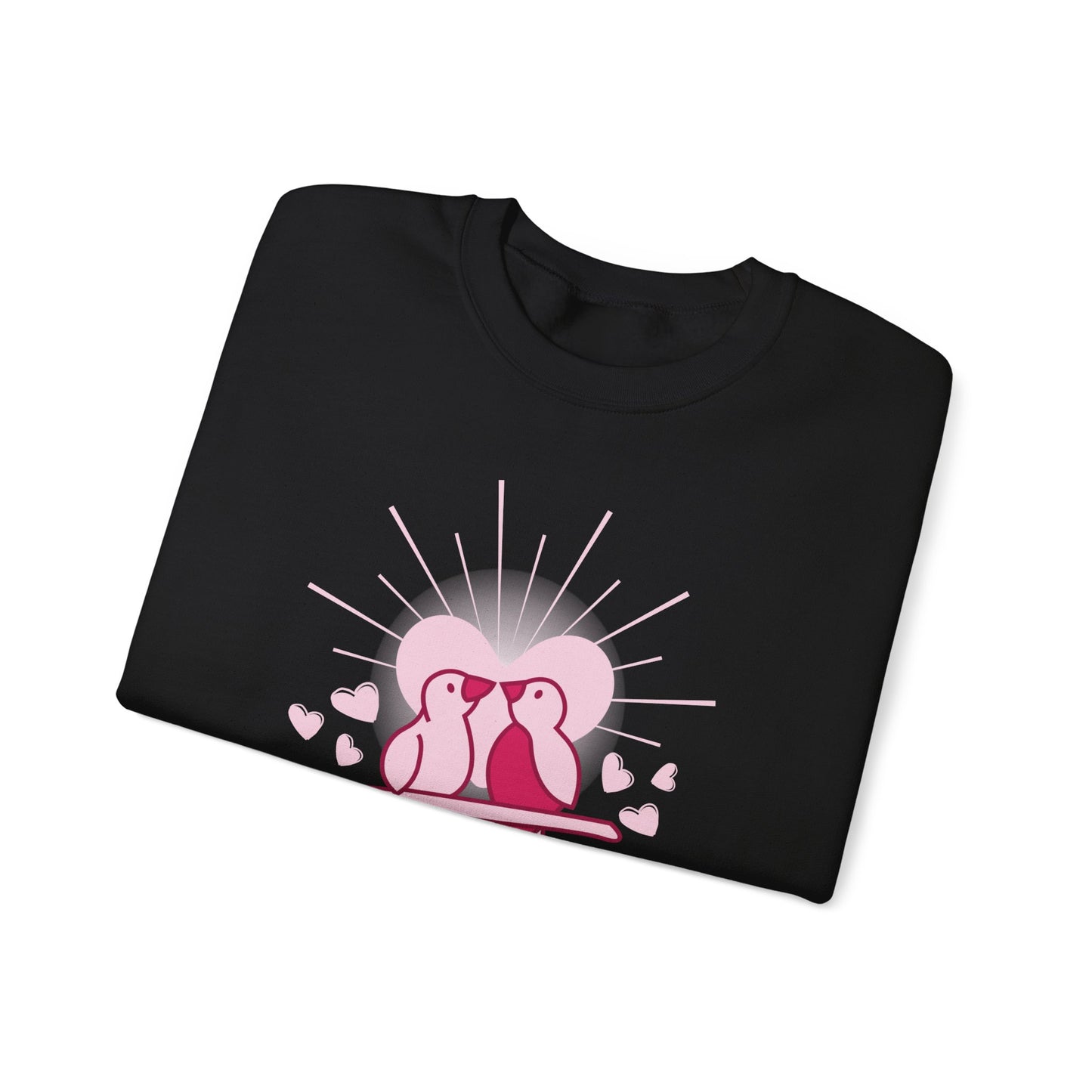 Birds In Love - Unisex Heavy Blend™ Crewneck Sweatshirt - 11555