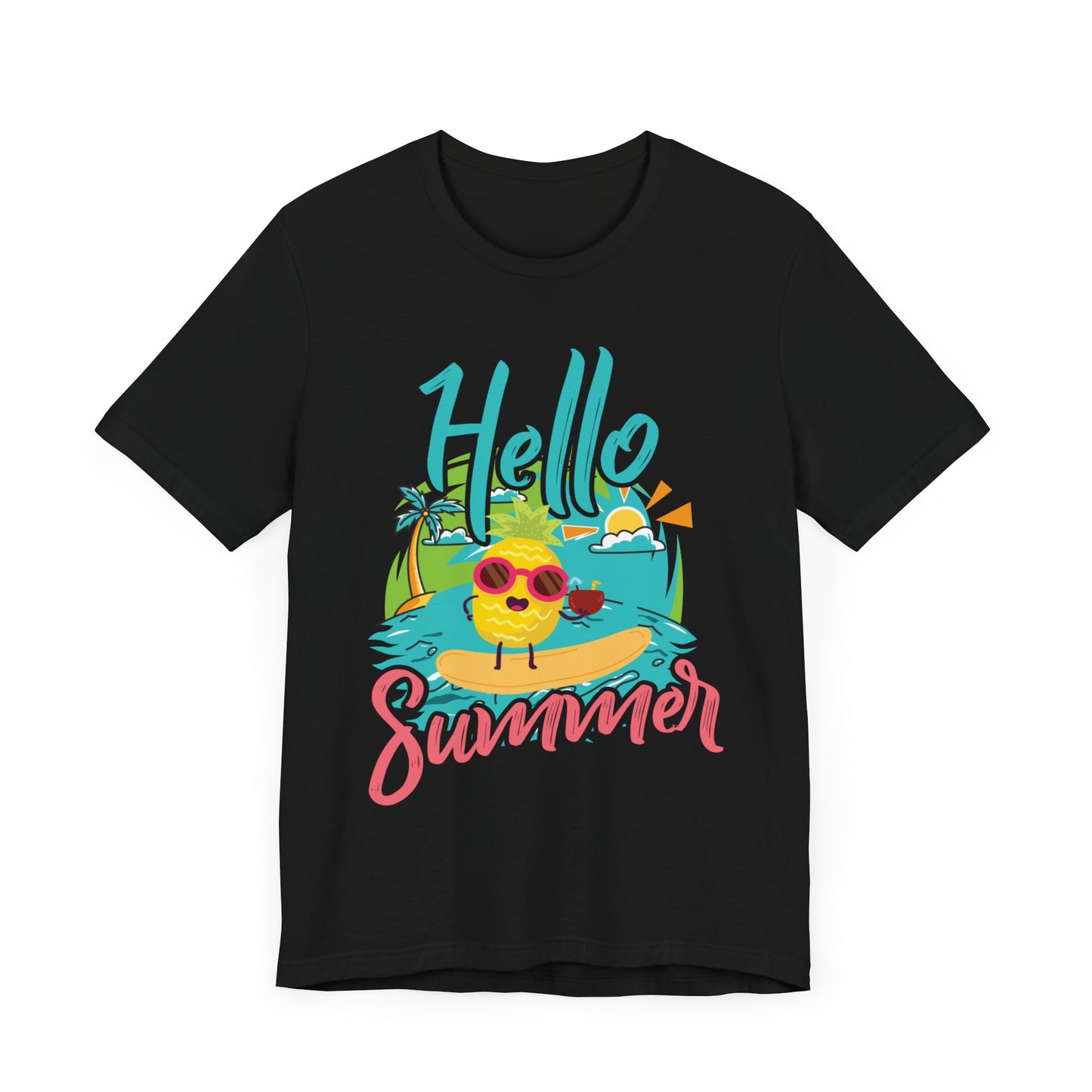 Hello Summer - Unisex Jersey Short Sleeve Tee - 13088