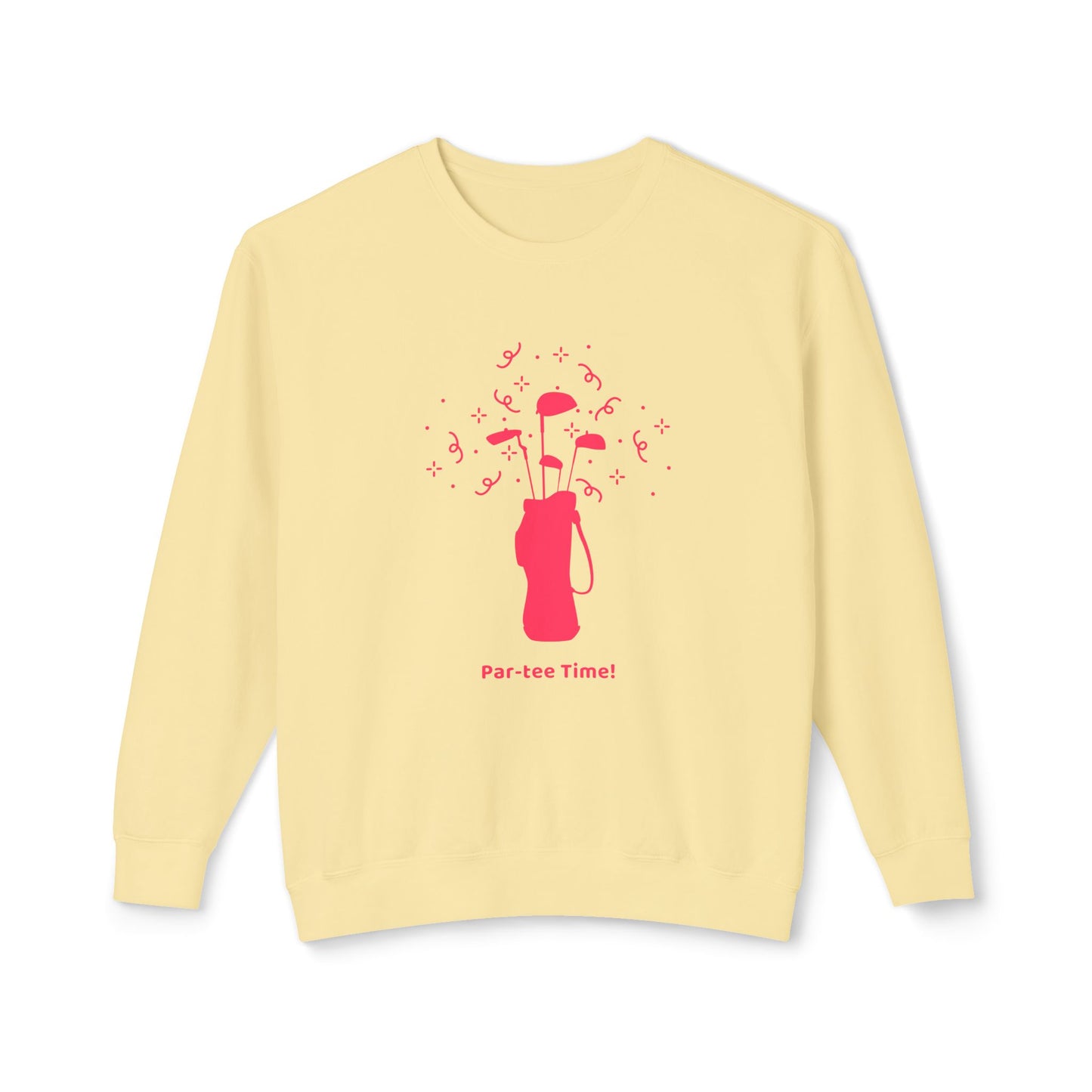 Golf, Per-tee Time! - Unisex Lightweight Crewneck Sweatshirt - 10582