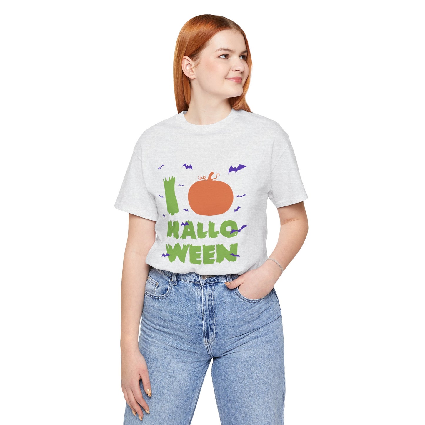 I Love Halloween - Unisex Jersey Short Sleeve Tee