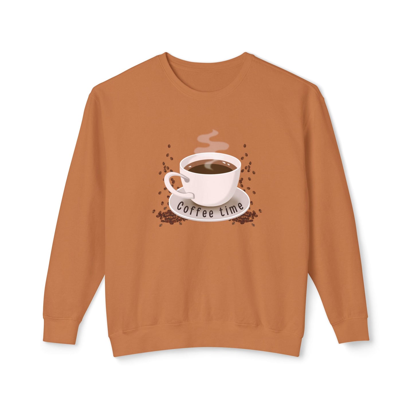 Coffee Time - Unisex Lightweight Crewneck Sweatshirt - 11289