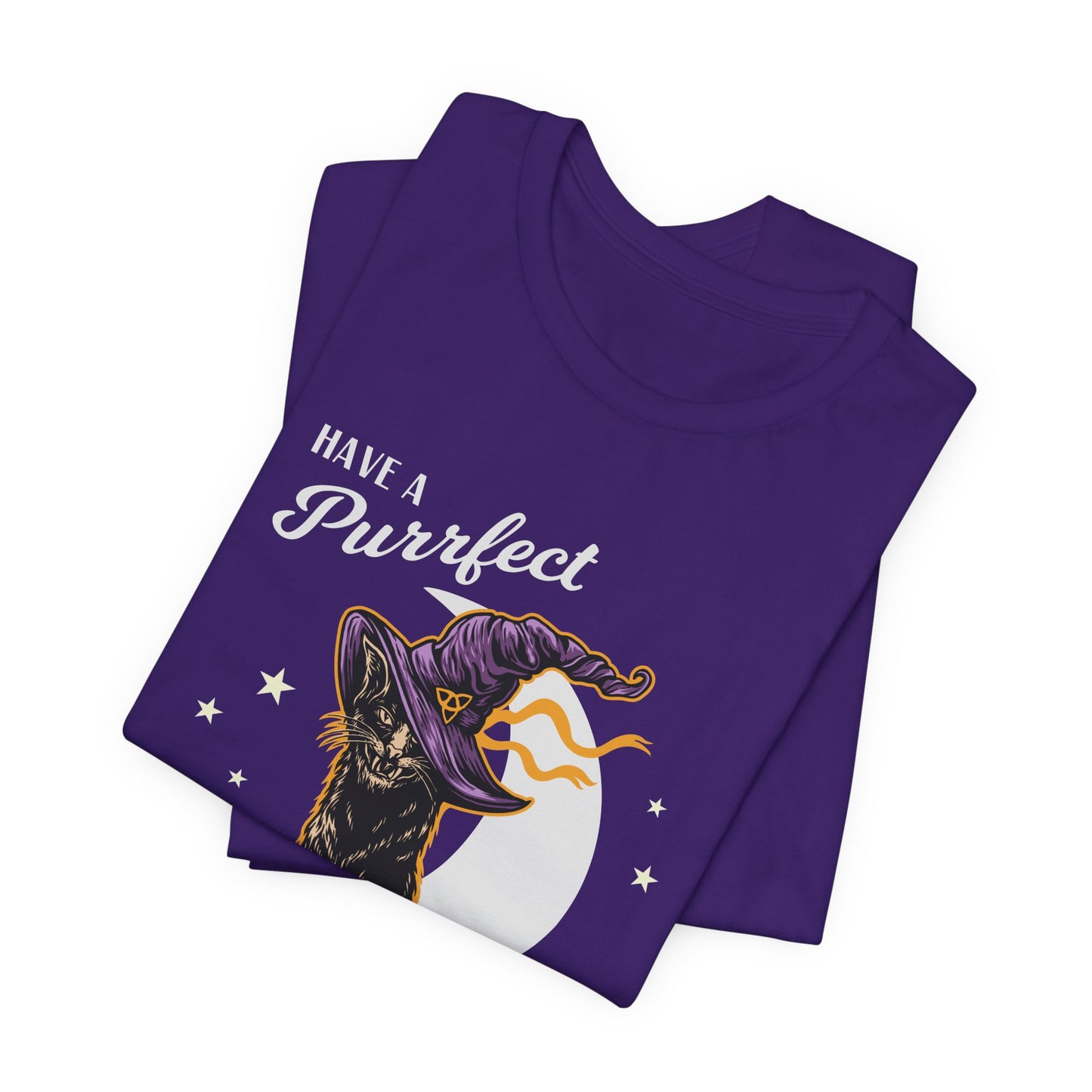 Have A Purfect Halloween - Unisex Jersey Short Sleeve Tee - 12921