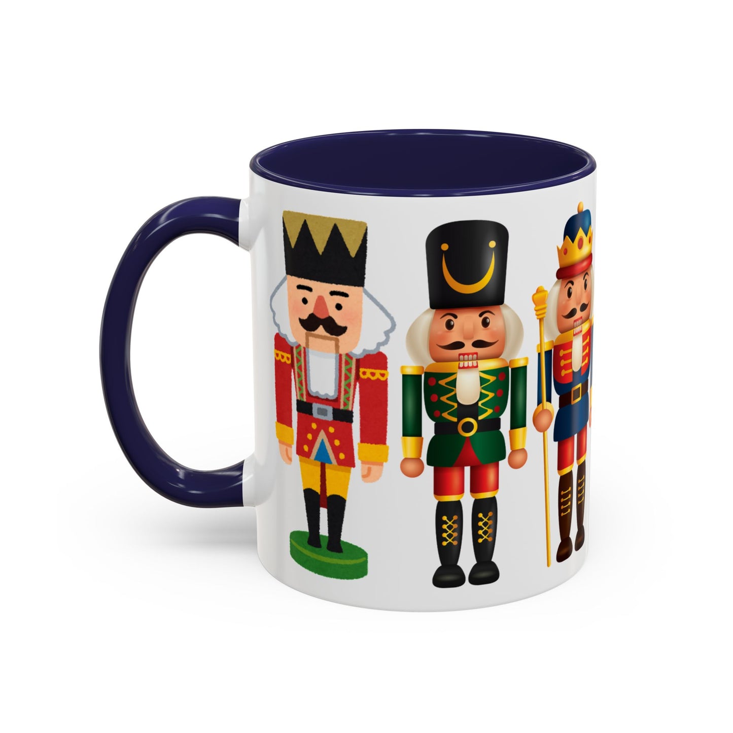 Christmas Nutcrackers - Accent Coffee Mug (11, 15oz) - 10361