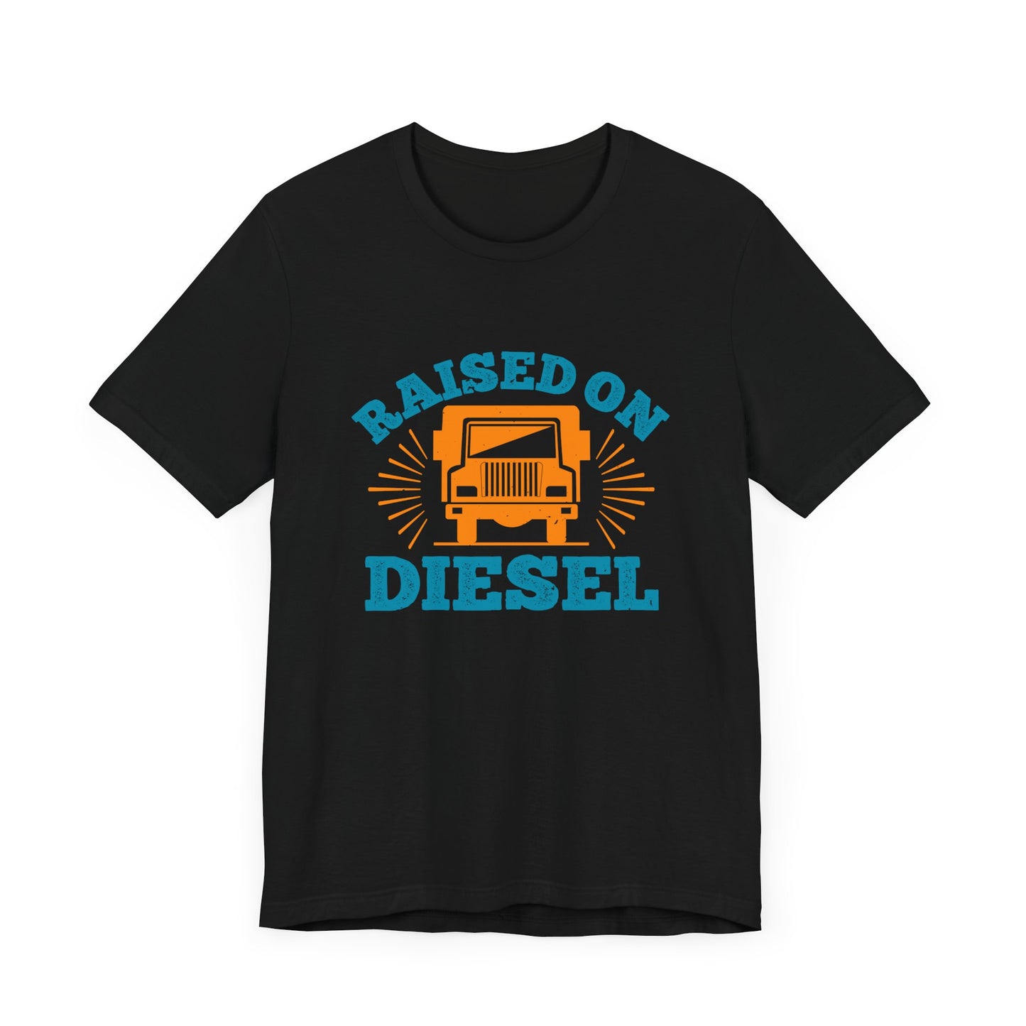 Raised On Diesel - Unisex Jersey Short Sleeve Tee - 11225