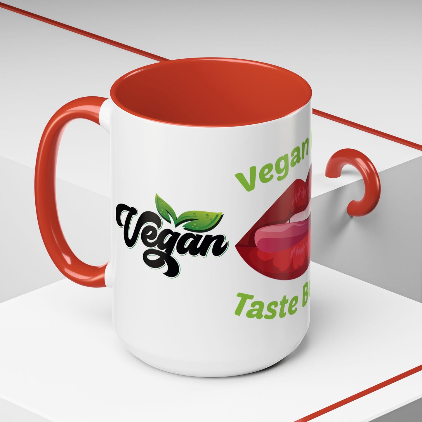 Vegan Girls Taste Better - Accent Coffee Mug (11, 15oz)