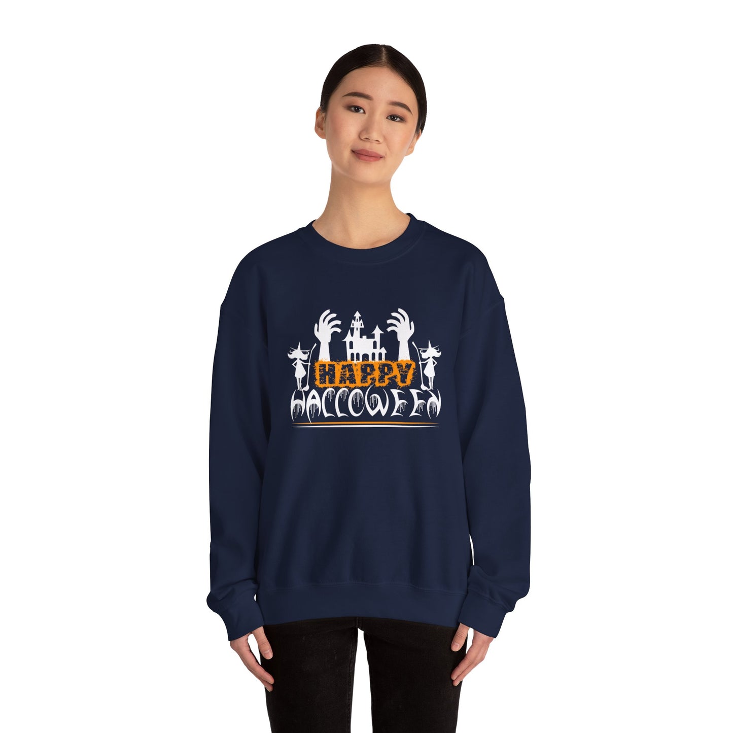 Happy Halloween - Unisex Heavy Blend™ Crewneck Sweatshirt