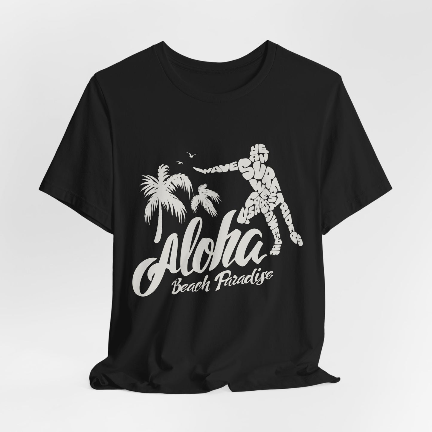 Aloha Beach Paradise - Unisex Jersey Short Sleeve Tee - 13180
