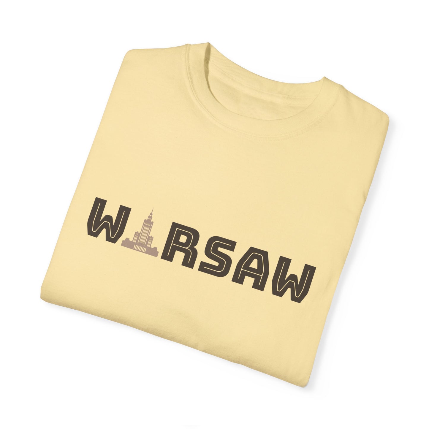 Warsaw City Graphic Unisex T-Shirt – Perfect for Travelers and Locals - 12141