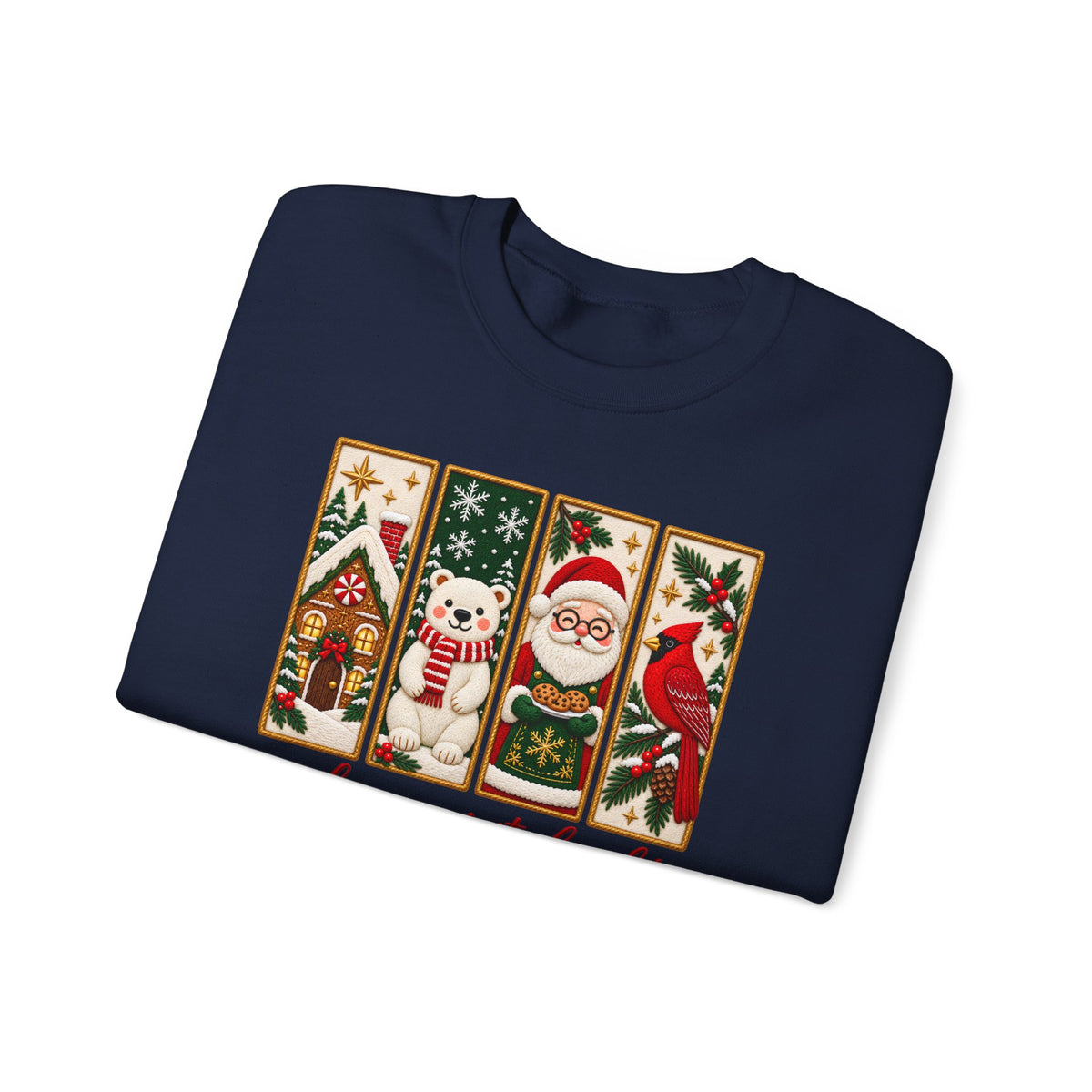 Making Spirits Bright Sweatshirt, Cute Vintage Christmas Crewneck - 14548