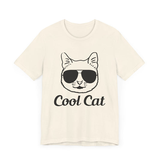 Cool Cat - Unisex Jersey Short Sleeve Tee