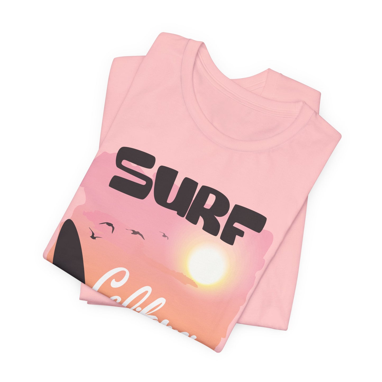 Surf California, Wave Riders - Unisex Jersey Short Sleeve Tee - 13184
