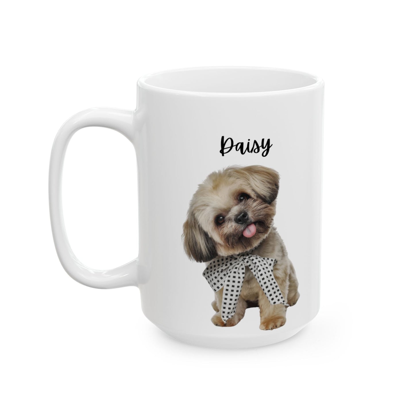 Personalised Dog Ceramic Mug - Perfect for Dog Lovers, Gift for Pet Owners - 14179