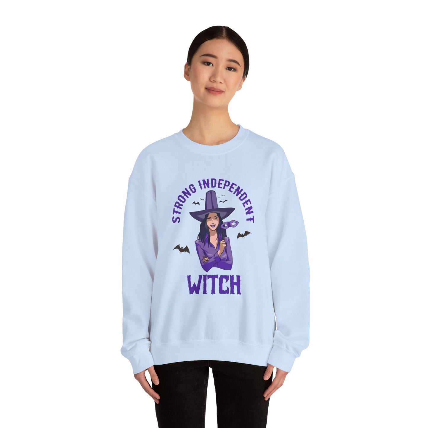 Strong Independent Witch - Unisex Heavy Blend™ Crewneck Sweatshirt - 13809