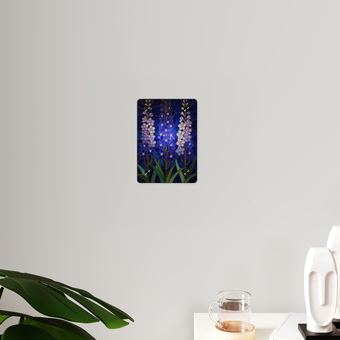 Larkspur Floral Acrylic Wall Art — 14605