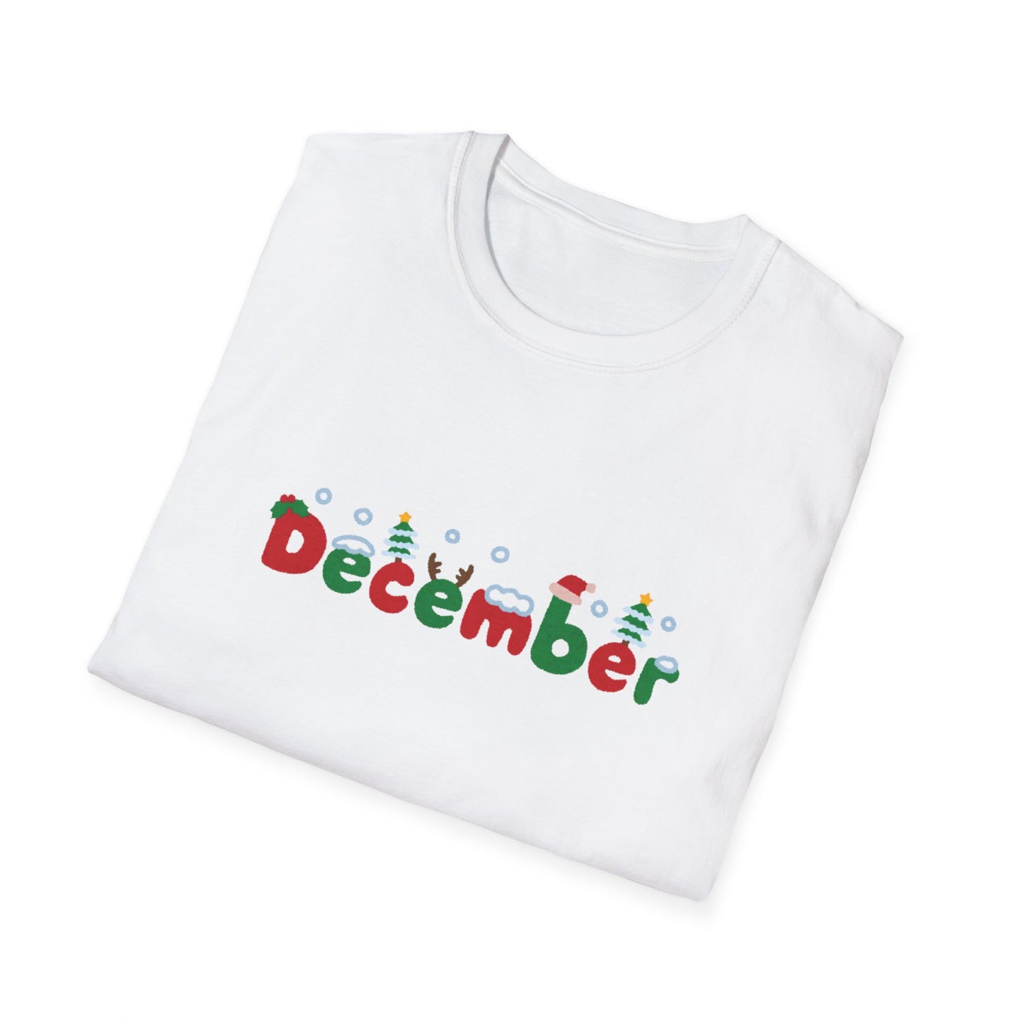 December - Unisex Softstyle T-Shirt - 10409