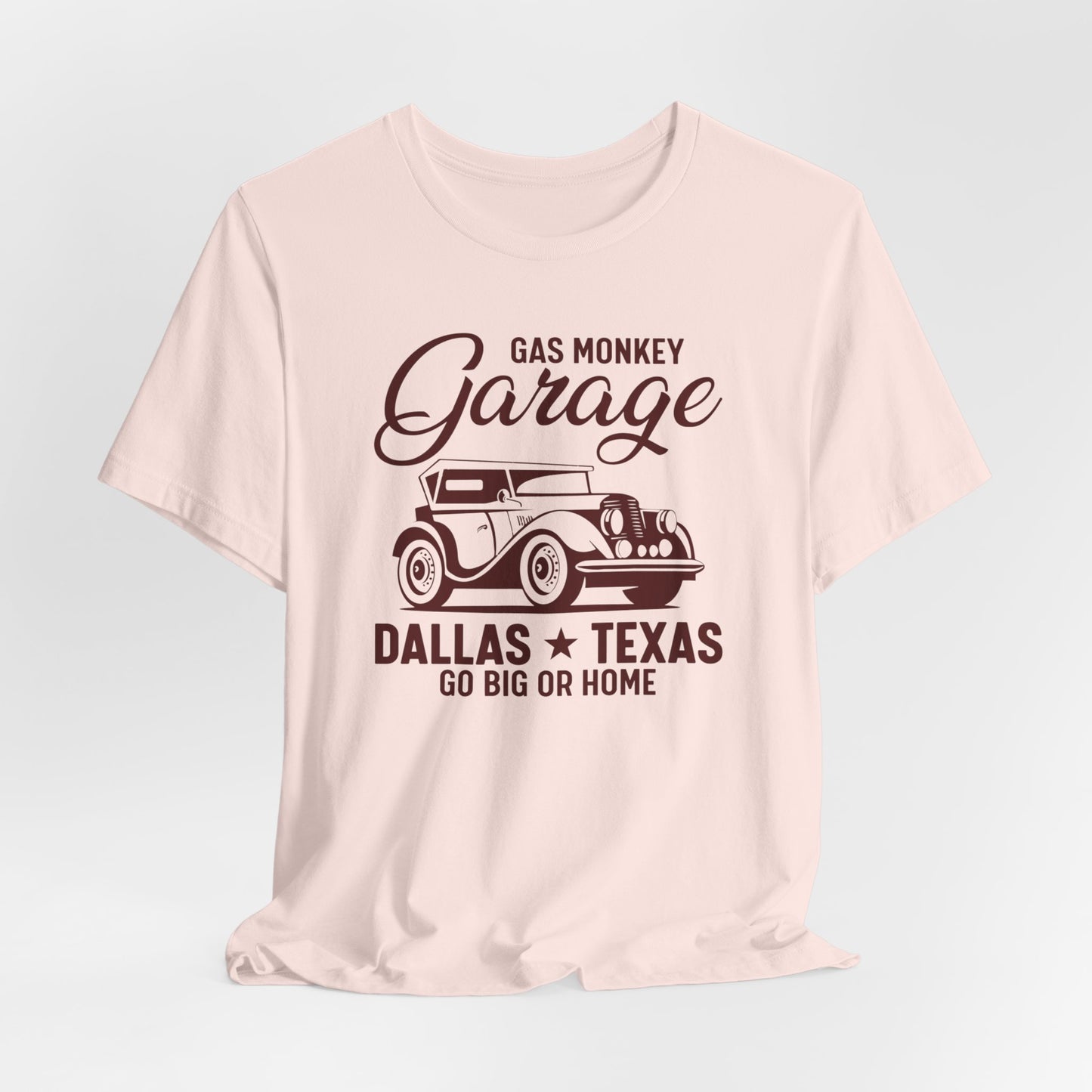 Gas Monkey Garage, Go Big or Home - Unisex Jersey Short Sleeve Tee