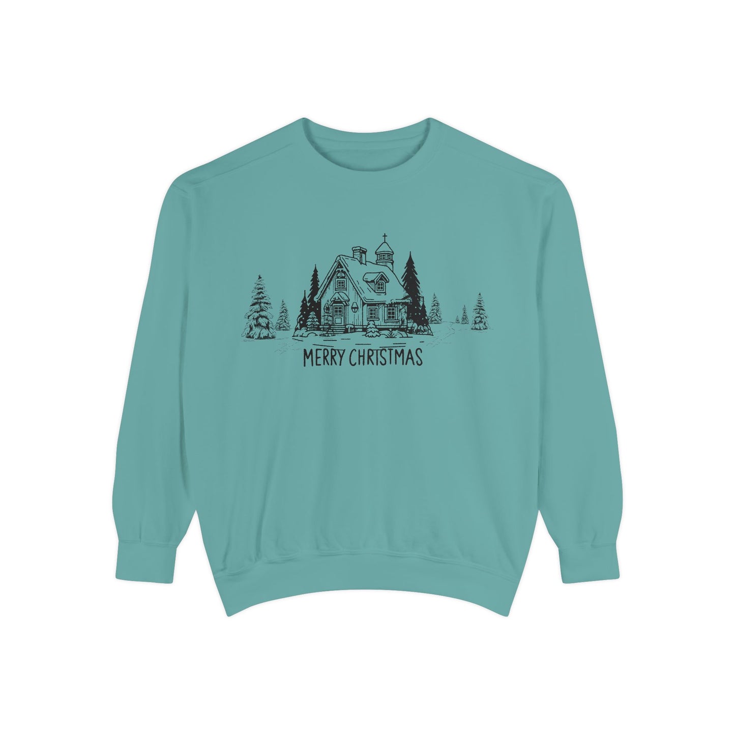 Christmas Day - Unisex Garment-Dyed Sweatshirt - 10137