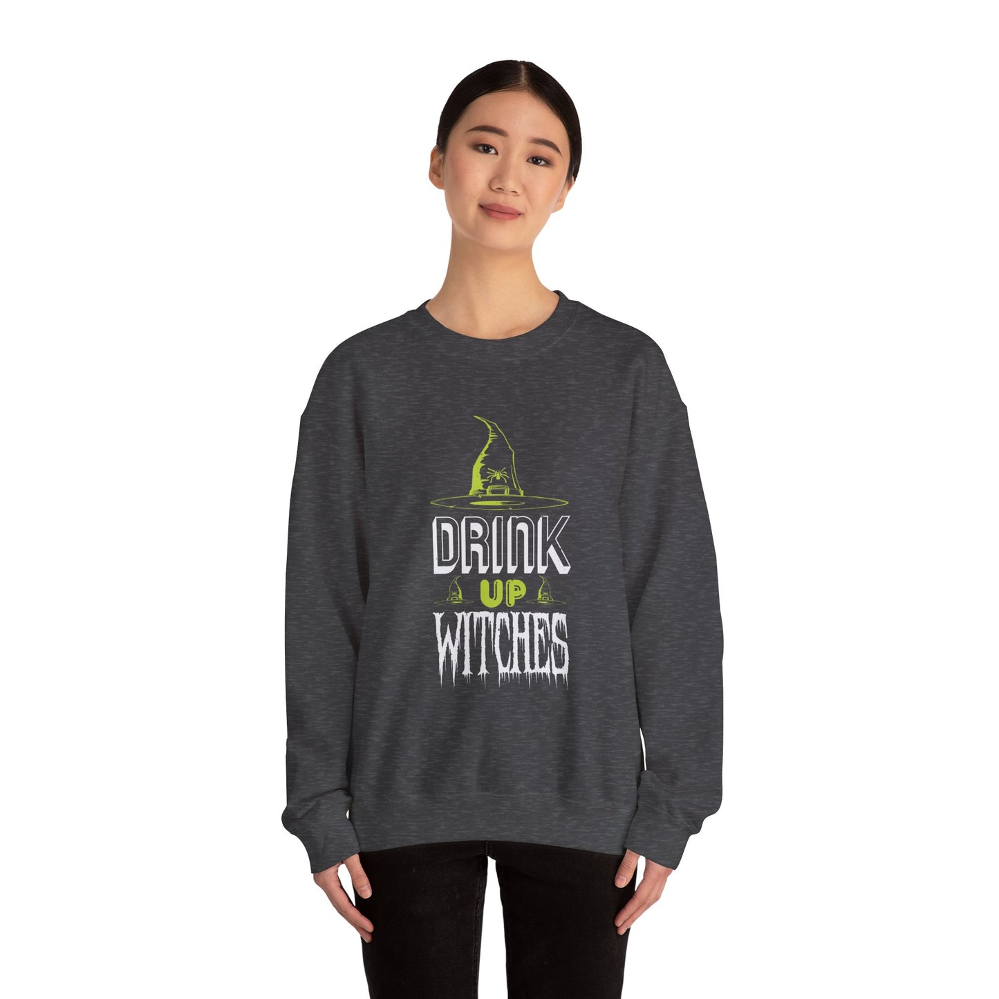 Drink Up Witches - Unisex Heavy Blend™ Crewneck Sweatshirt