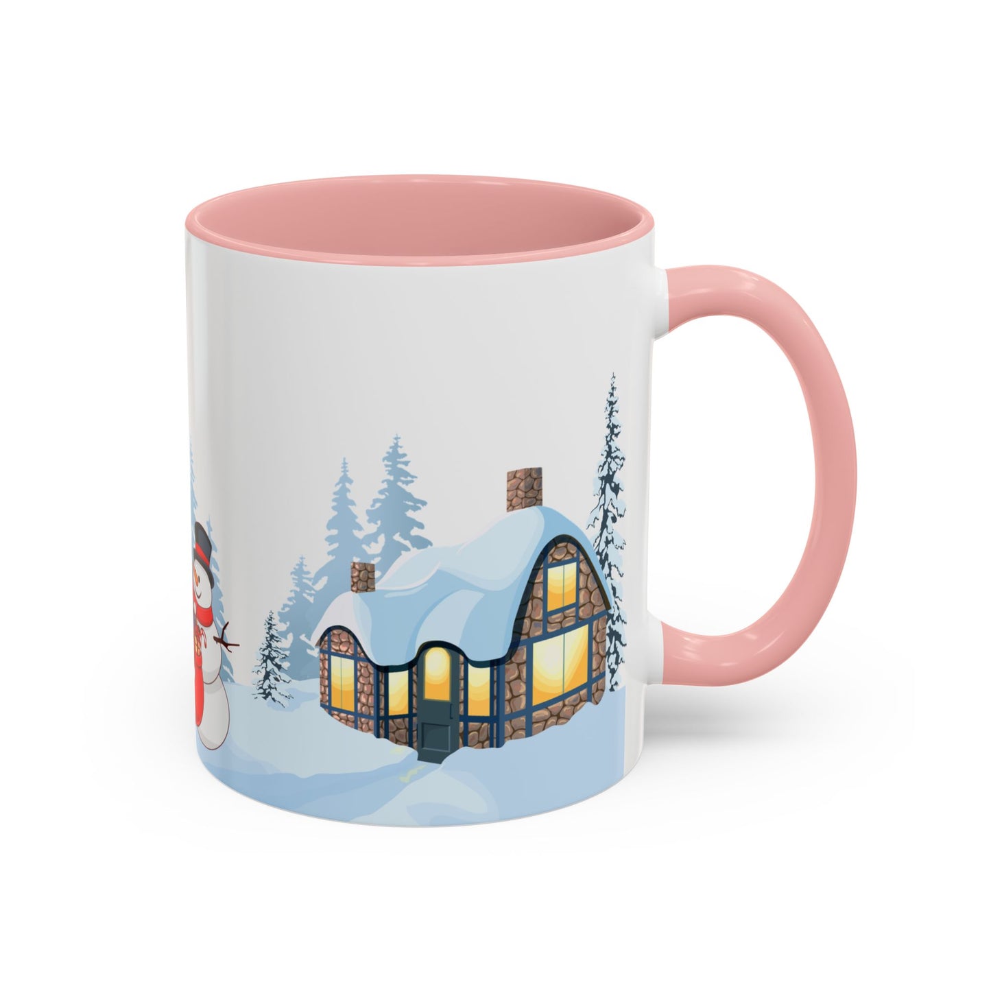 Outdoor Christmas Party - Accent Coffee Mug (11, 15oz) - 10454