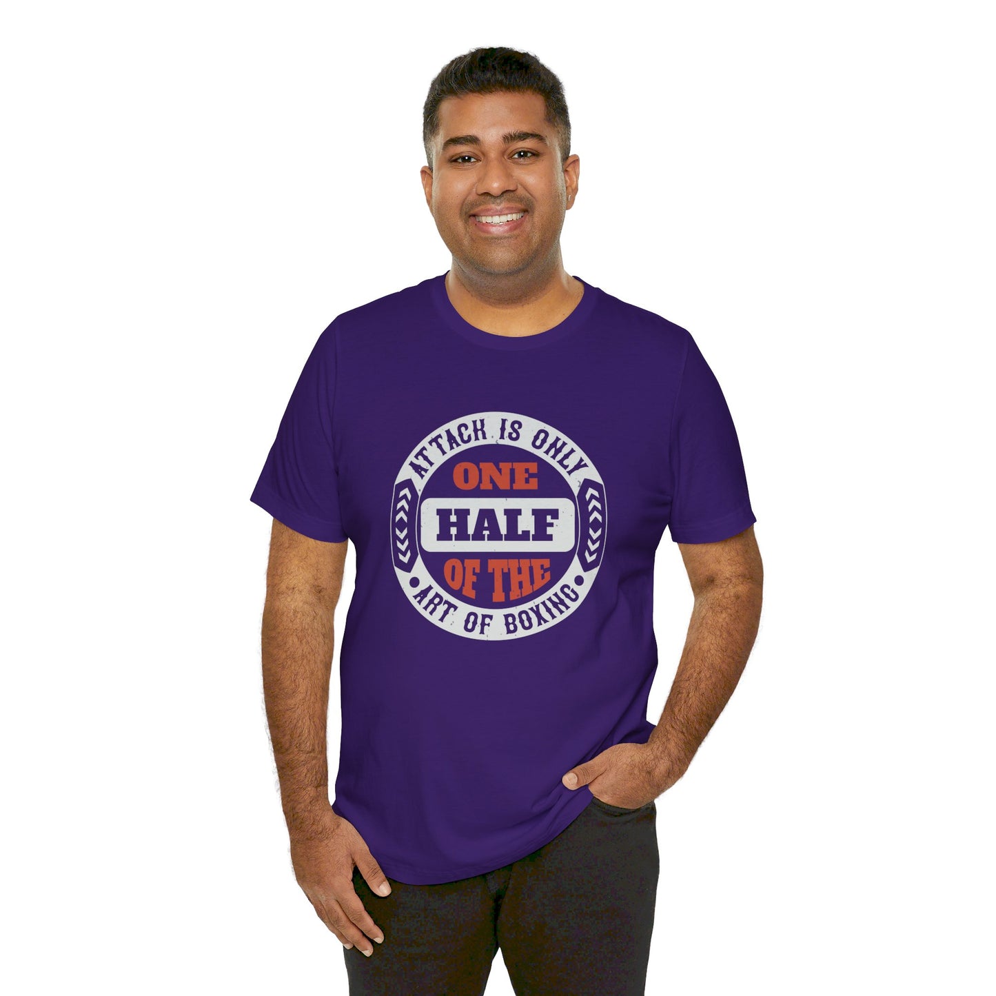 Attack Is Only One Half of the Art of Boxing - Unisex Jersey Short Sleeve Tee