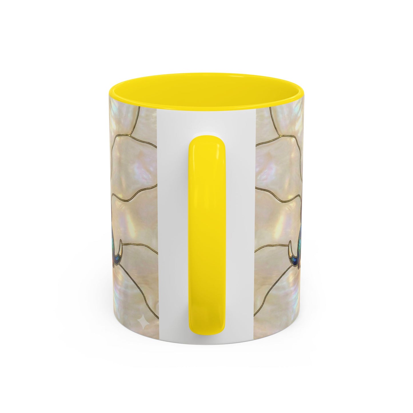 Basset Hound Stained Glass Accent Coffee Mug (11/15oz) - 14520