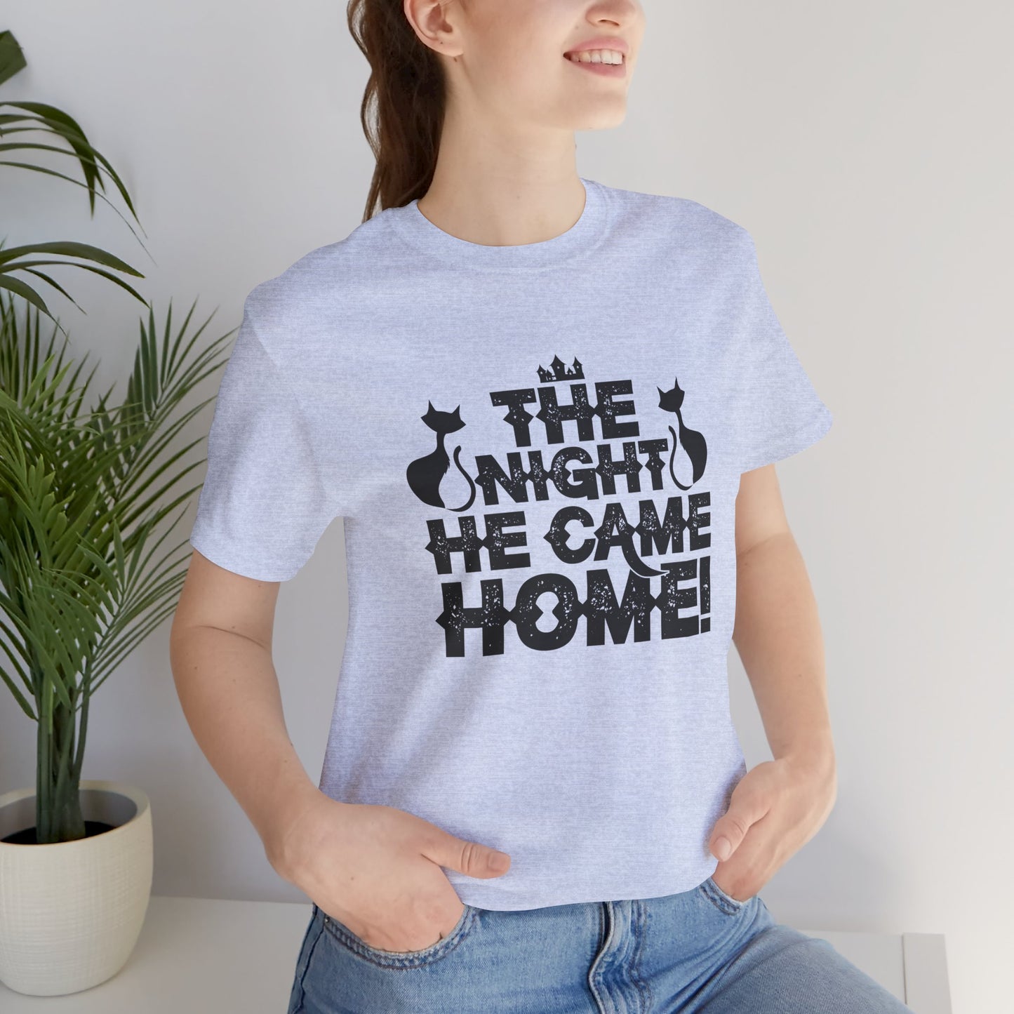 Halloween: The Night He Came Home! - Unisex Jersey Short Sleeve Tee - 12358