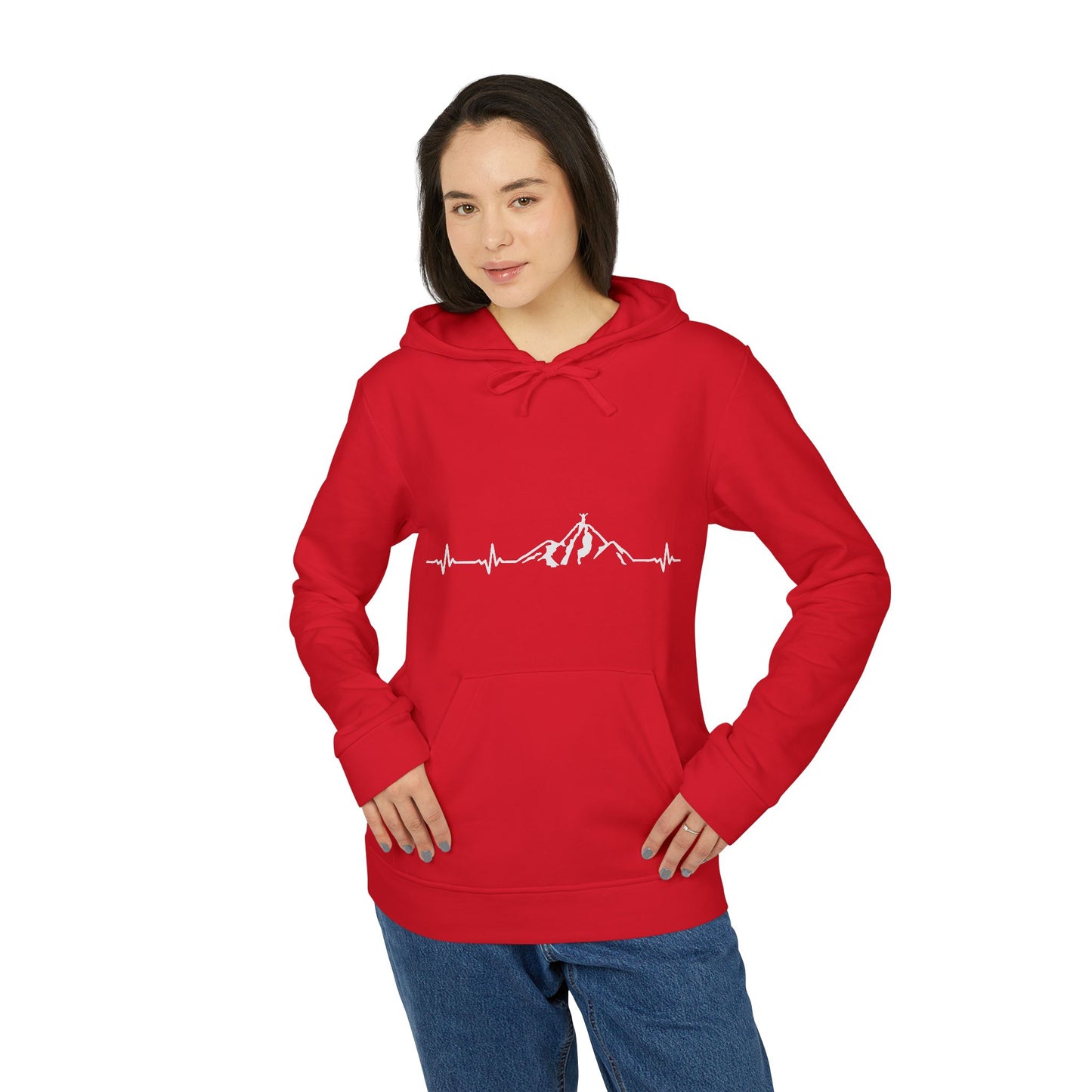 Camping - Adidas Unisex Fleece Hoodie - 10728