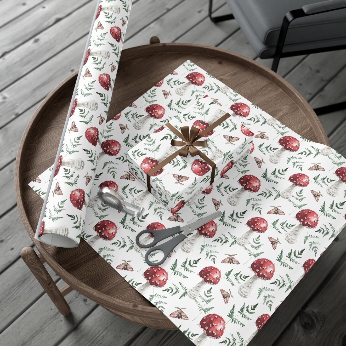 Red Mushroom - Gift Wrap Papers - 10242