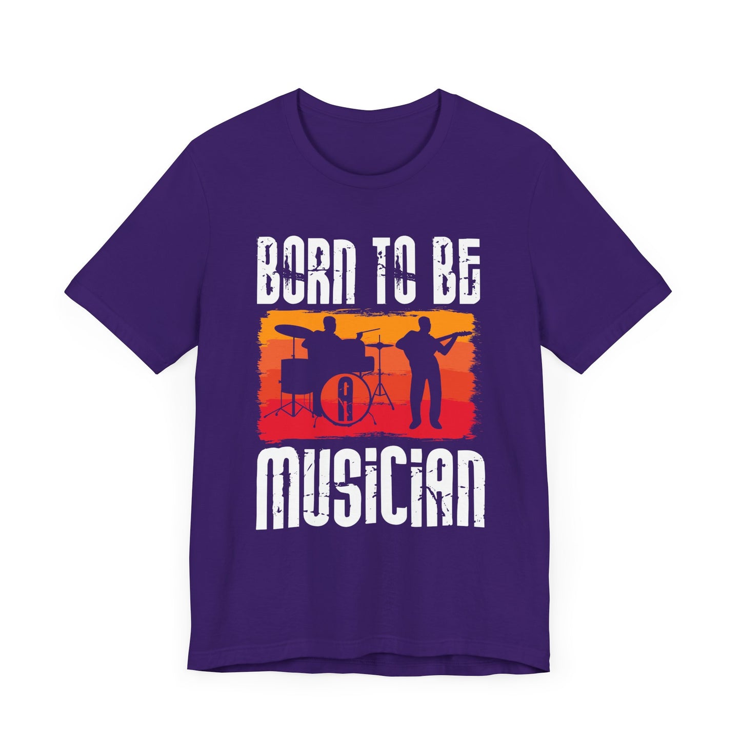 Born To Be A Musician - Unisex Jersey Short Sleeve Tee