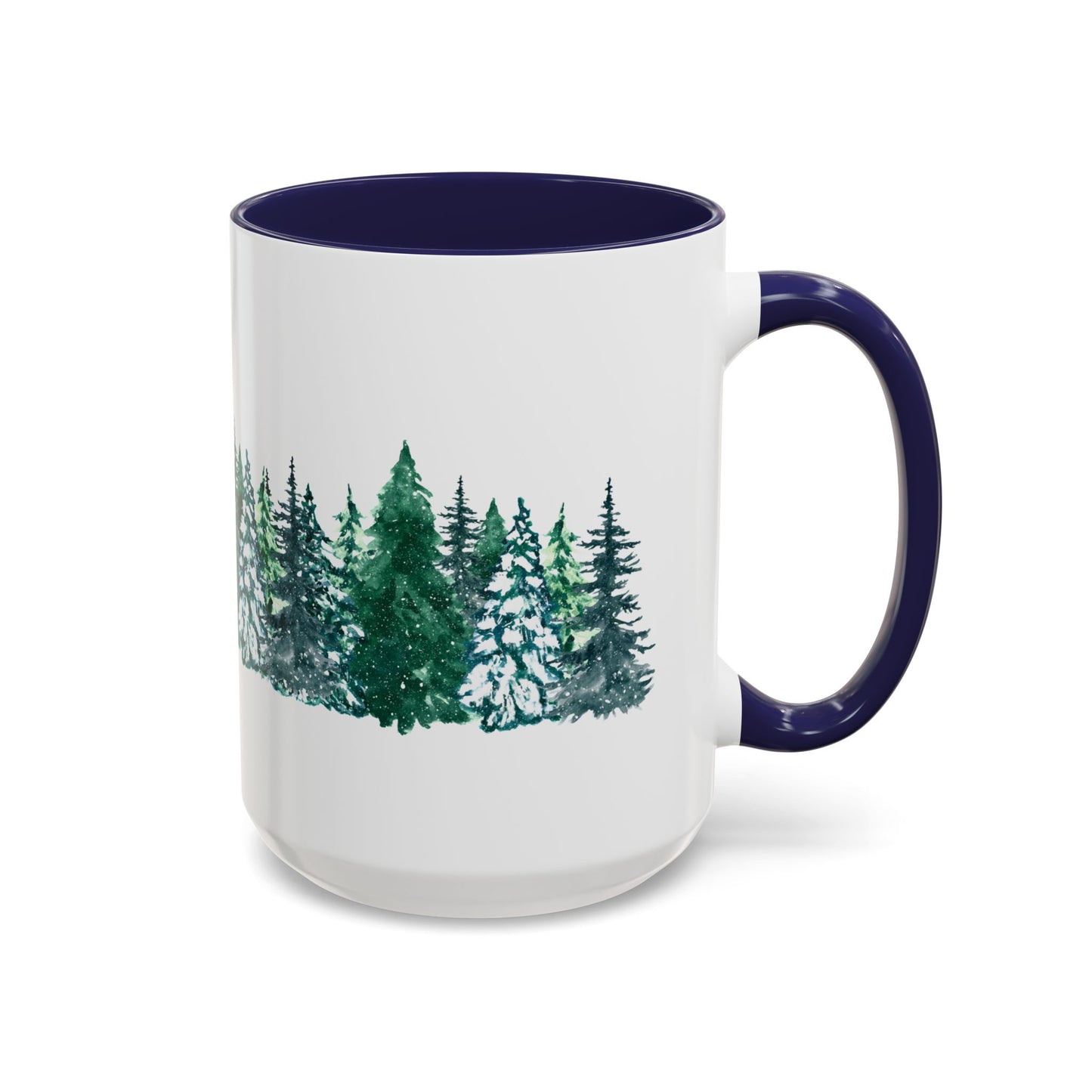 Winter Trees - Accent Coffee Mug (11, 15oz) - 10855