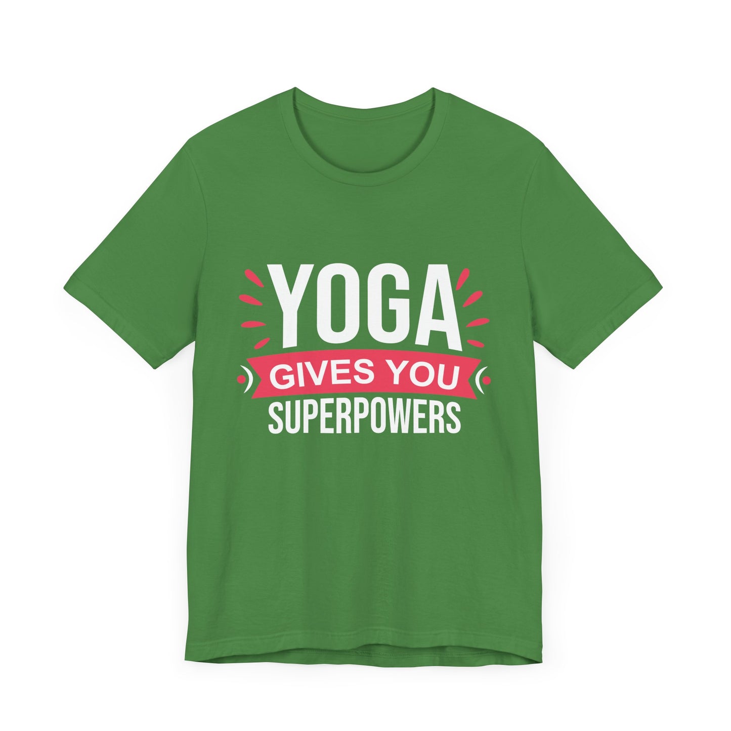 Yoga Gives You Superpowers - Unisex Jersey Short Sleeve Tee - 12509
