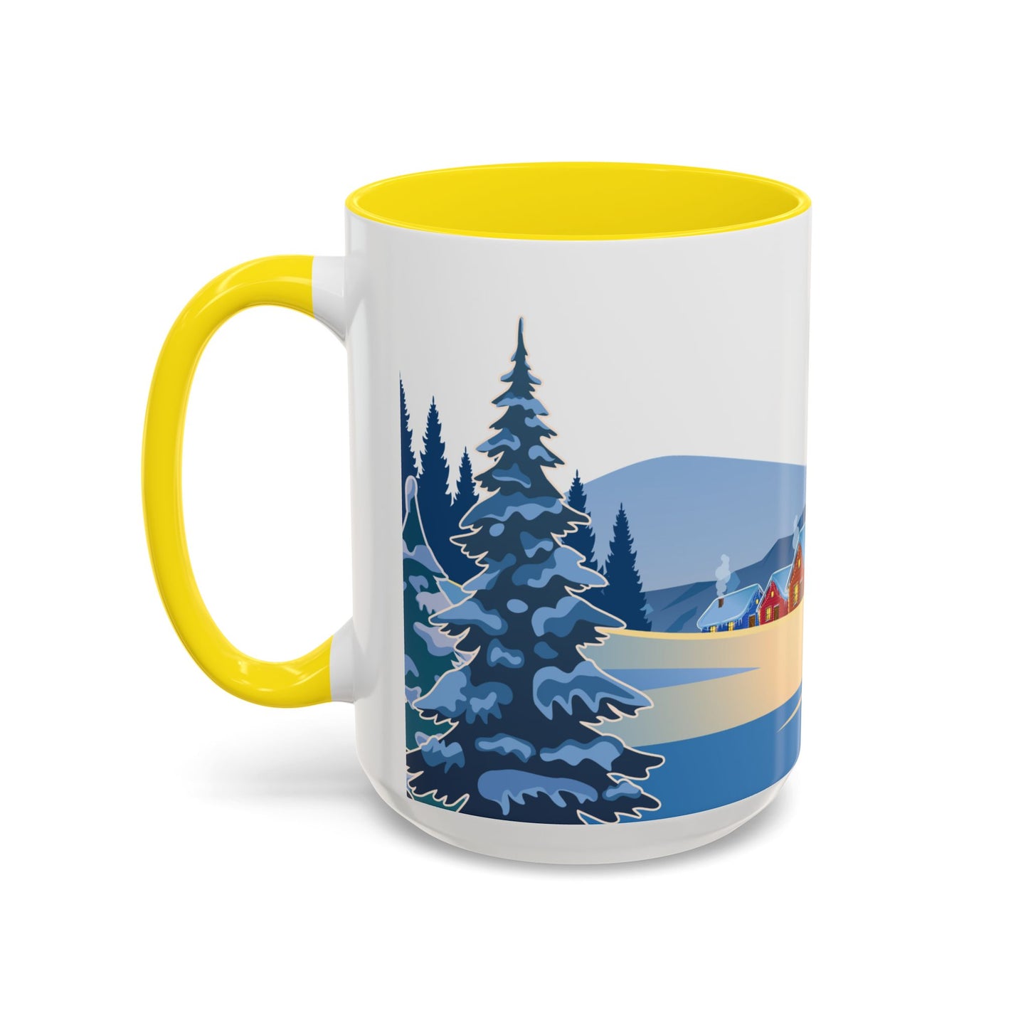 Winter Day - Accent Coffee Mug (11, 15oz) - 10440