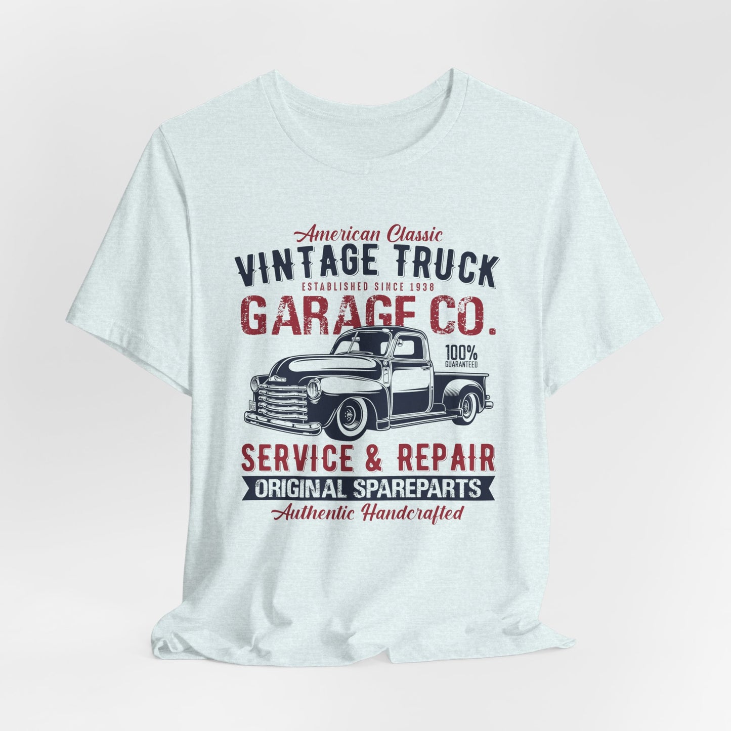 American Classic Vintage Truck - Unisex Jersey Short Sleeve Tee - 12611