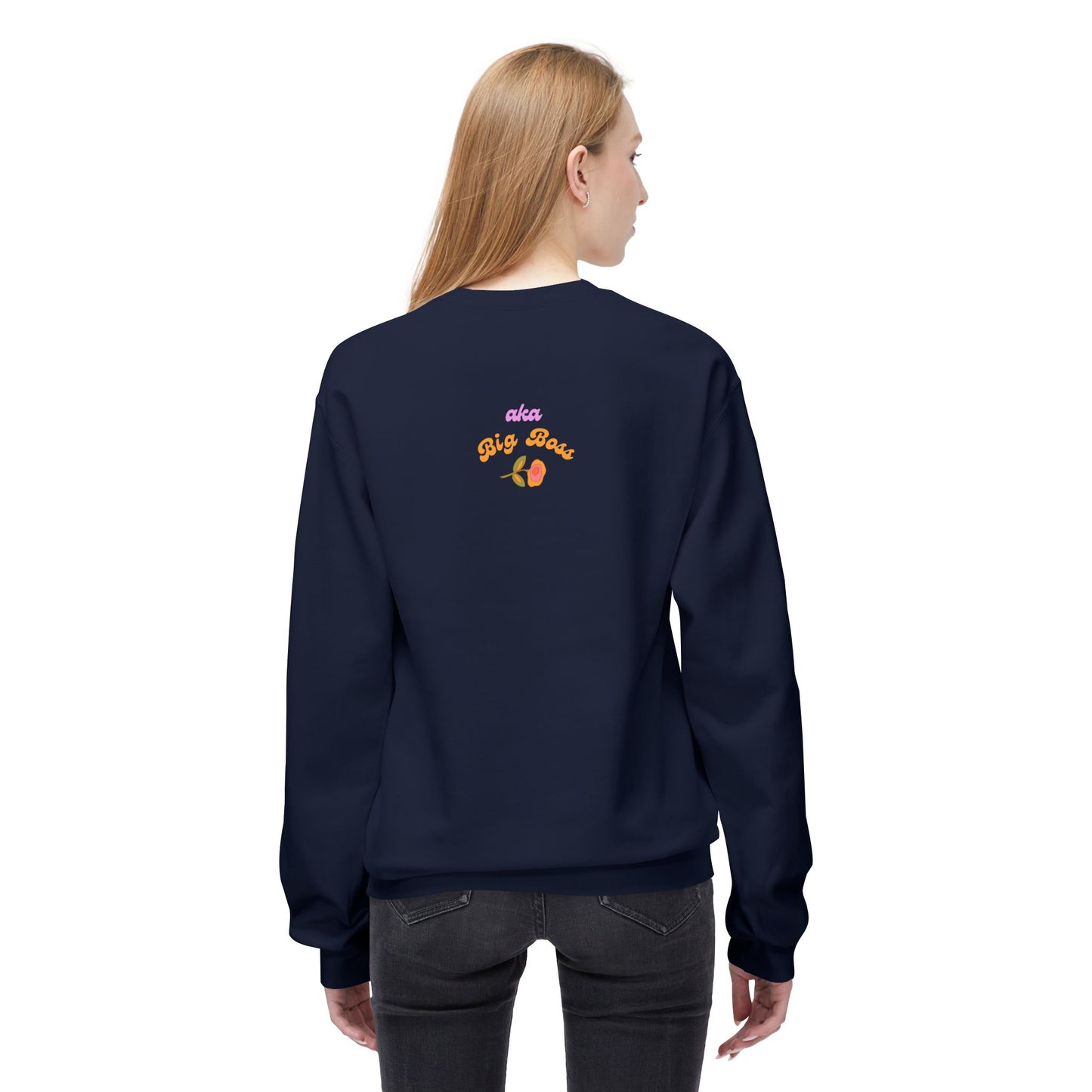 Big Sis - Unisex Midweight Softstyle Fleece Crewneck Sweatshirt - 11808