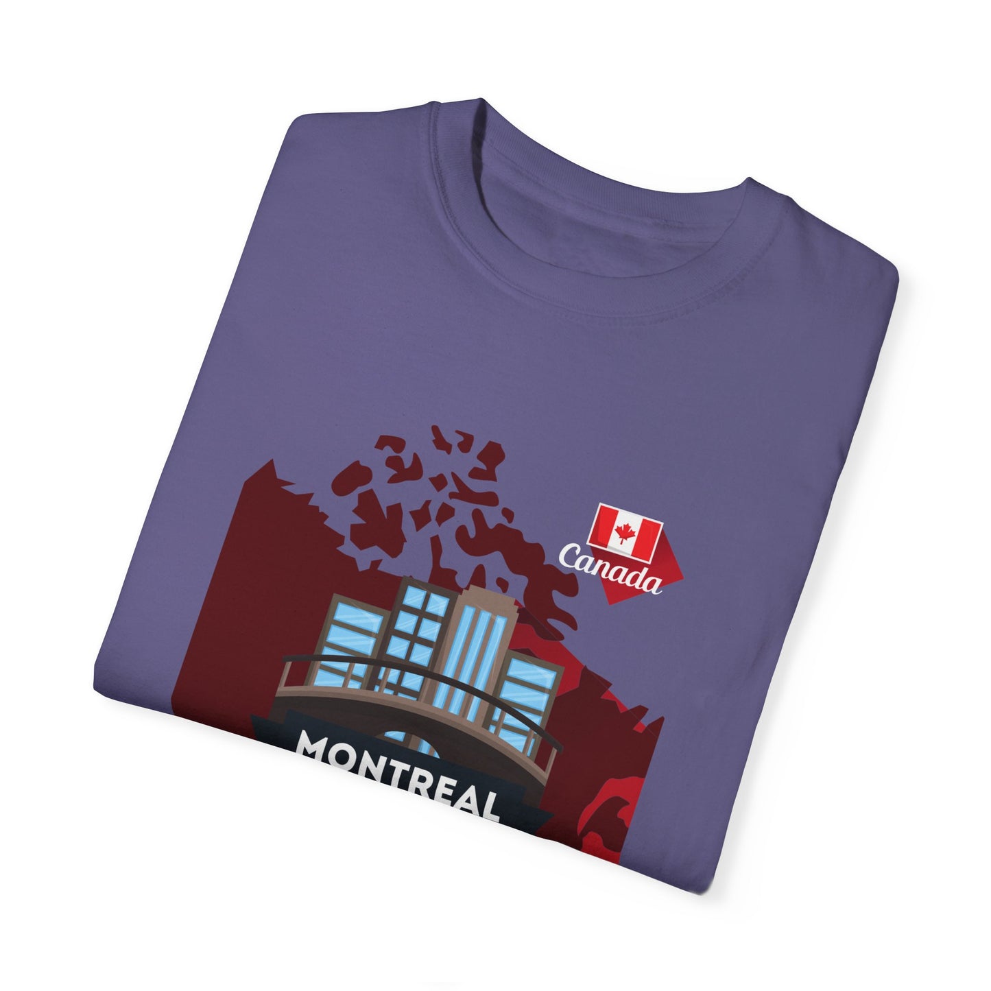 Montreal Graphic Unisex T-Shirt - Perfect for Travelers & Locals - 12201
