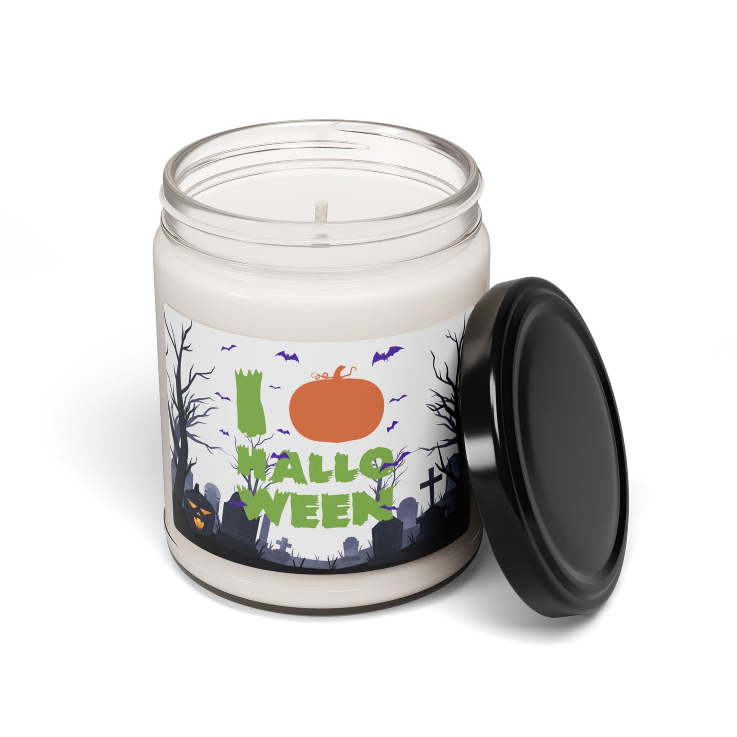 I Love Halloween - Scented Soy Candle, 9oz - 13847