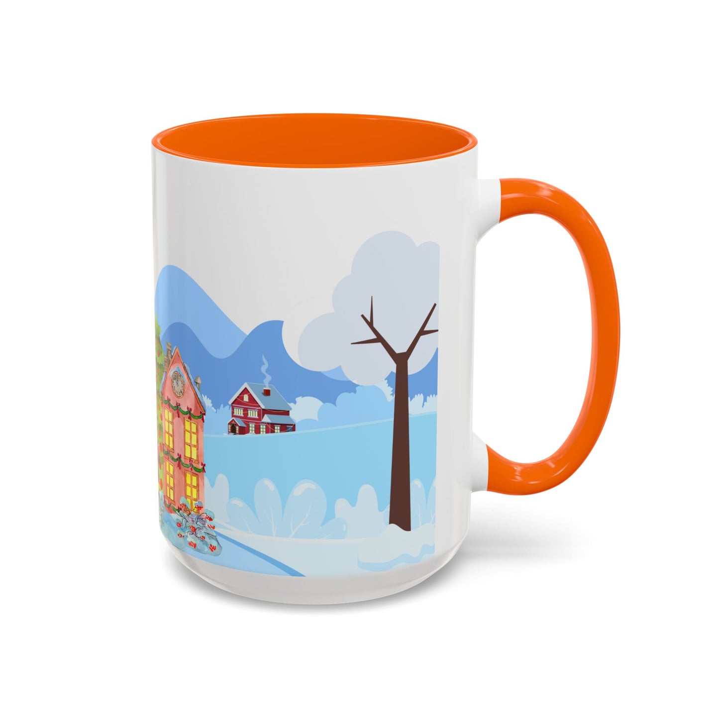 Christmas Day - Accent Coffee Mug (11, 15oz) - 10457