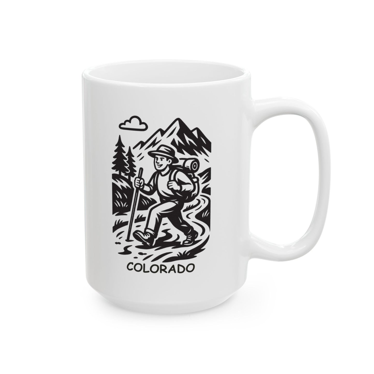 "In Colorado, we don’t need a reason to explore. We just go." Ceramic Mug - 13522