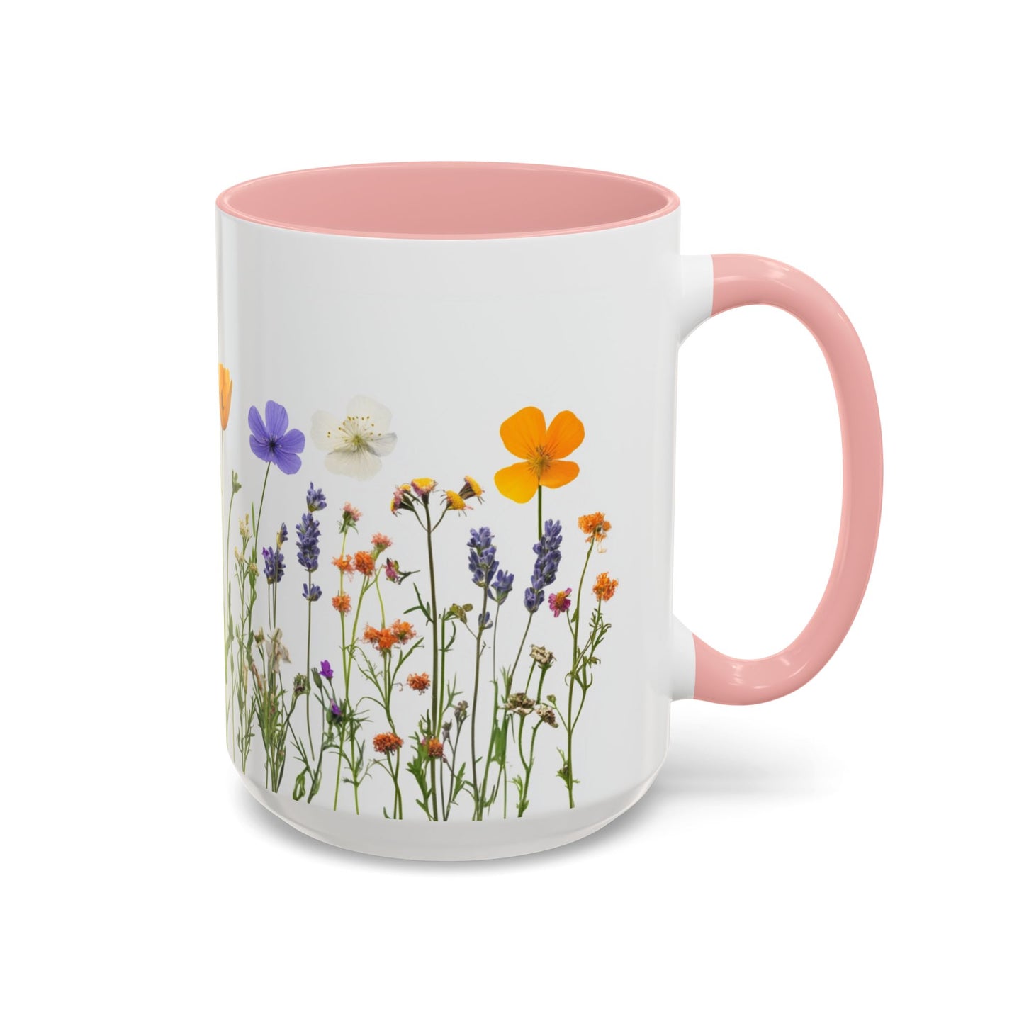 Wild Flowers - Accent Coffee Mug (11, 15oz) - 10401