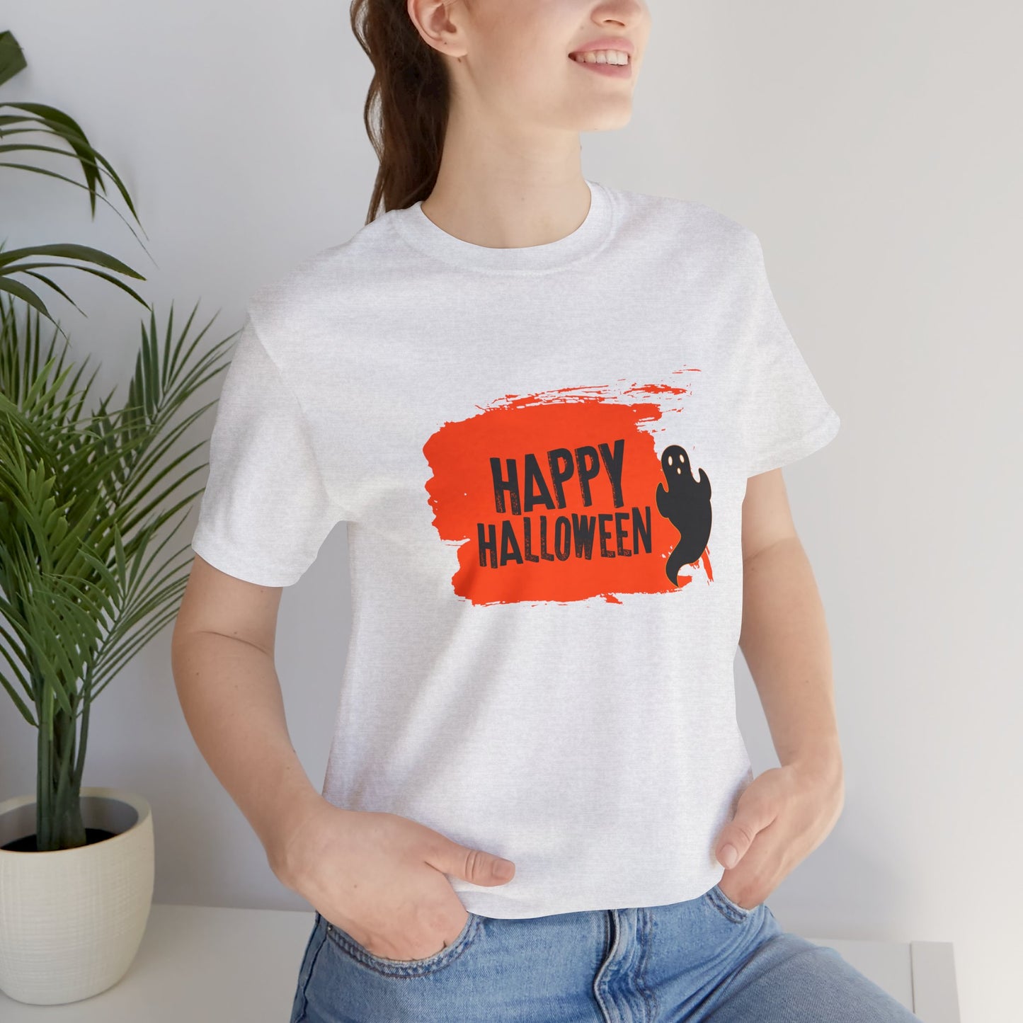 Happy Halloween - Unisex Jersey Short Sleeve Tee - 12313