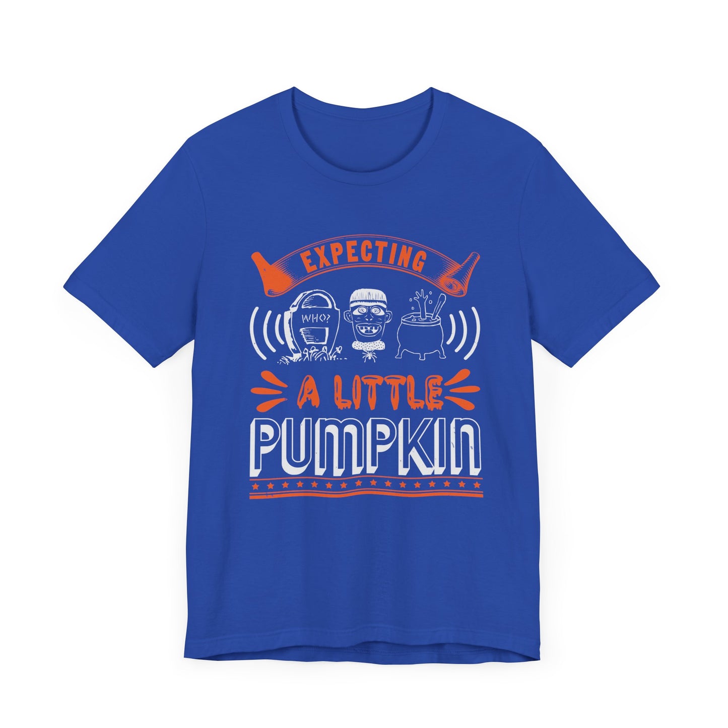 Expecting a Little Pumpkin - Unisex Jersey Short Sleeve Tee