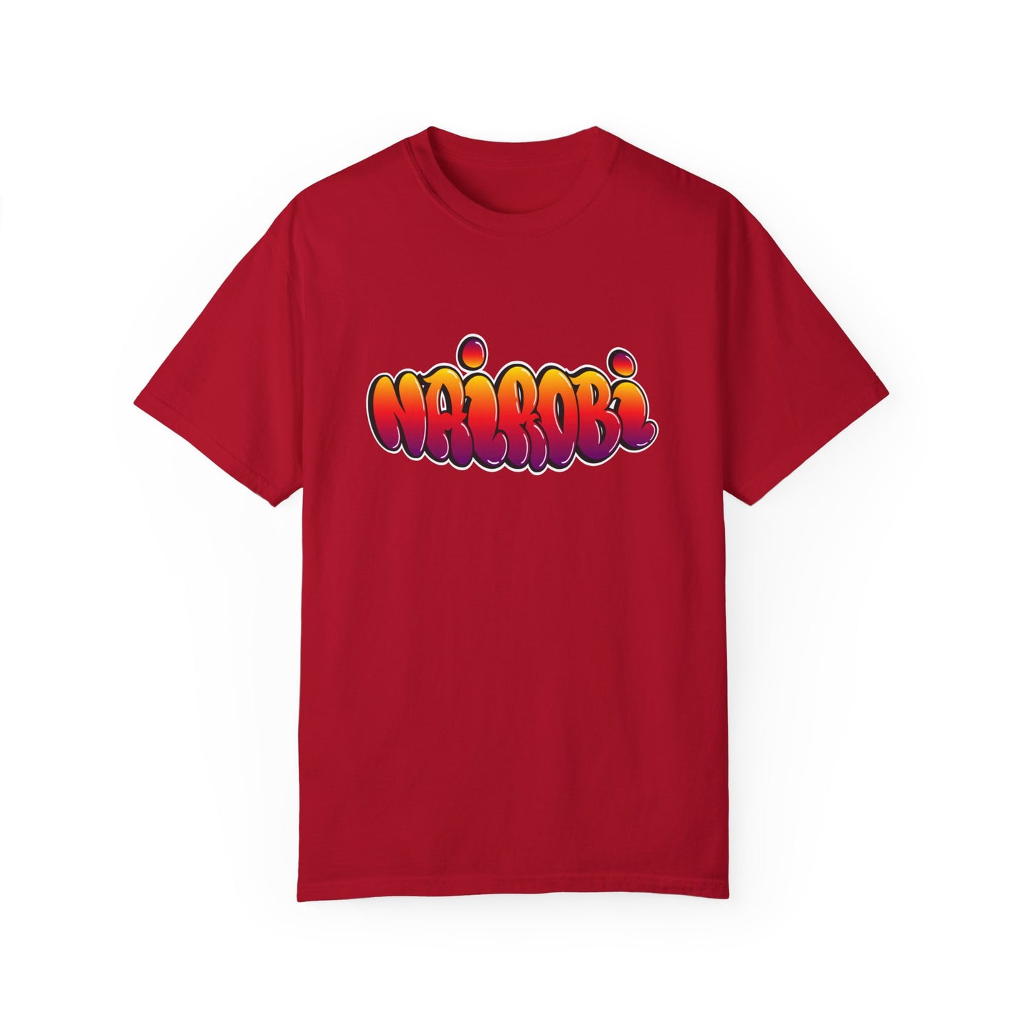 Nairobi Graphic T-Shirt - Unisex Garment-Dyed Tee - 12181