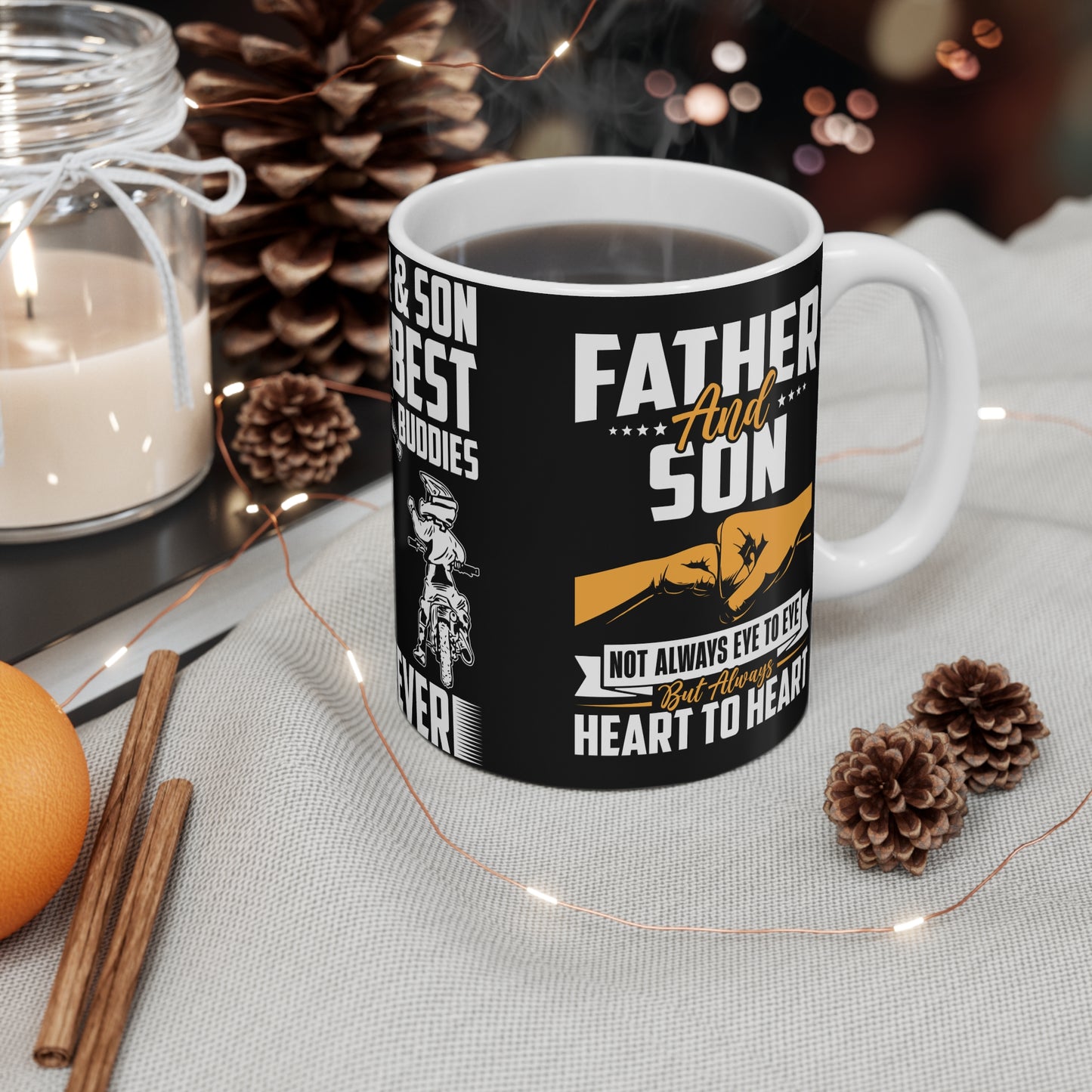 Father & Son, Best Buddies Forever - Mug 11oz