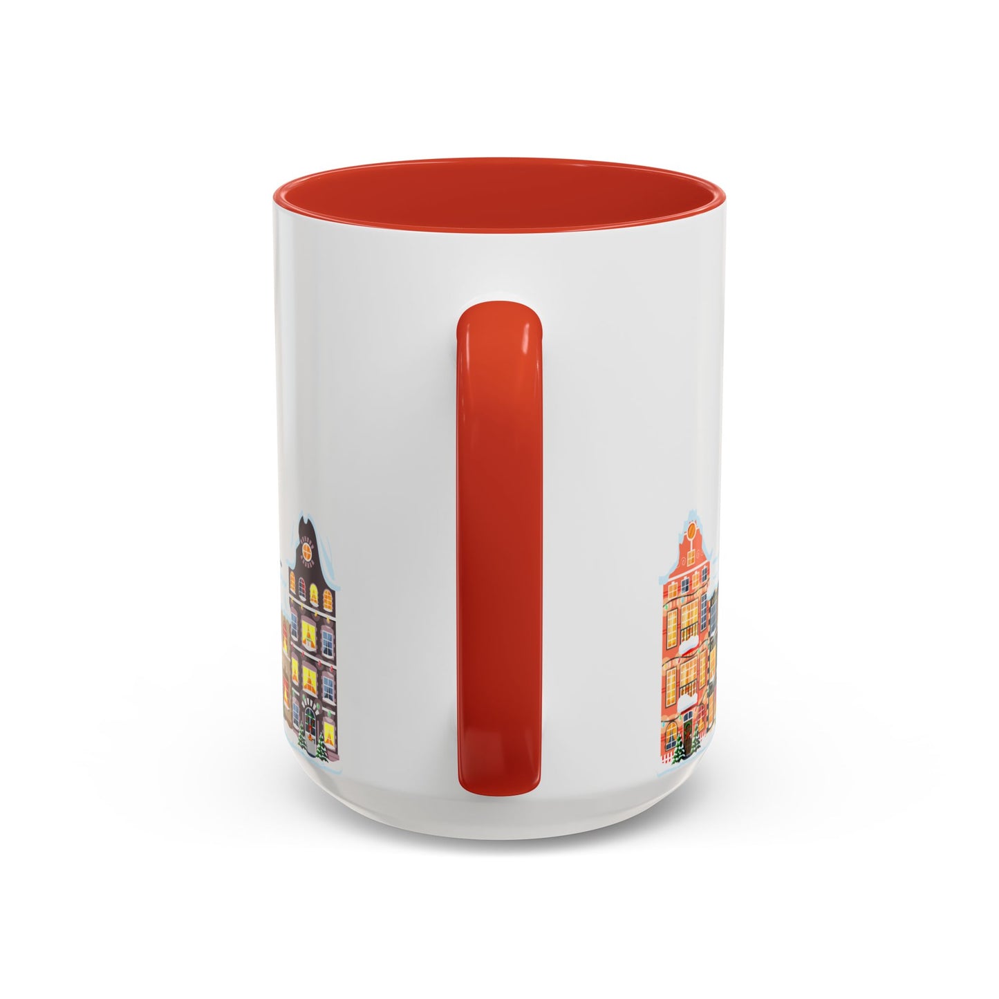 Christmas Houses - Accent Coffee Mug (11, 15oz) - 10438