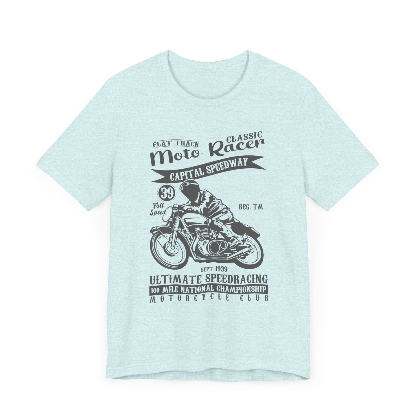 Classic Motor Racer - Unisex Jersey Short Sleeve Tee - 13296